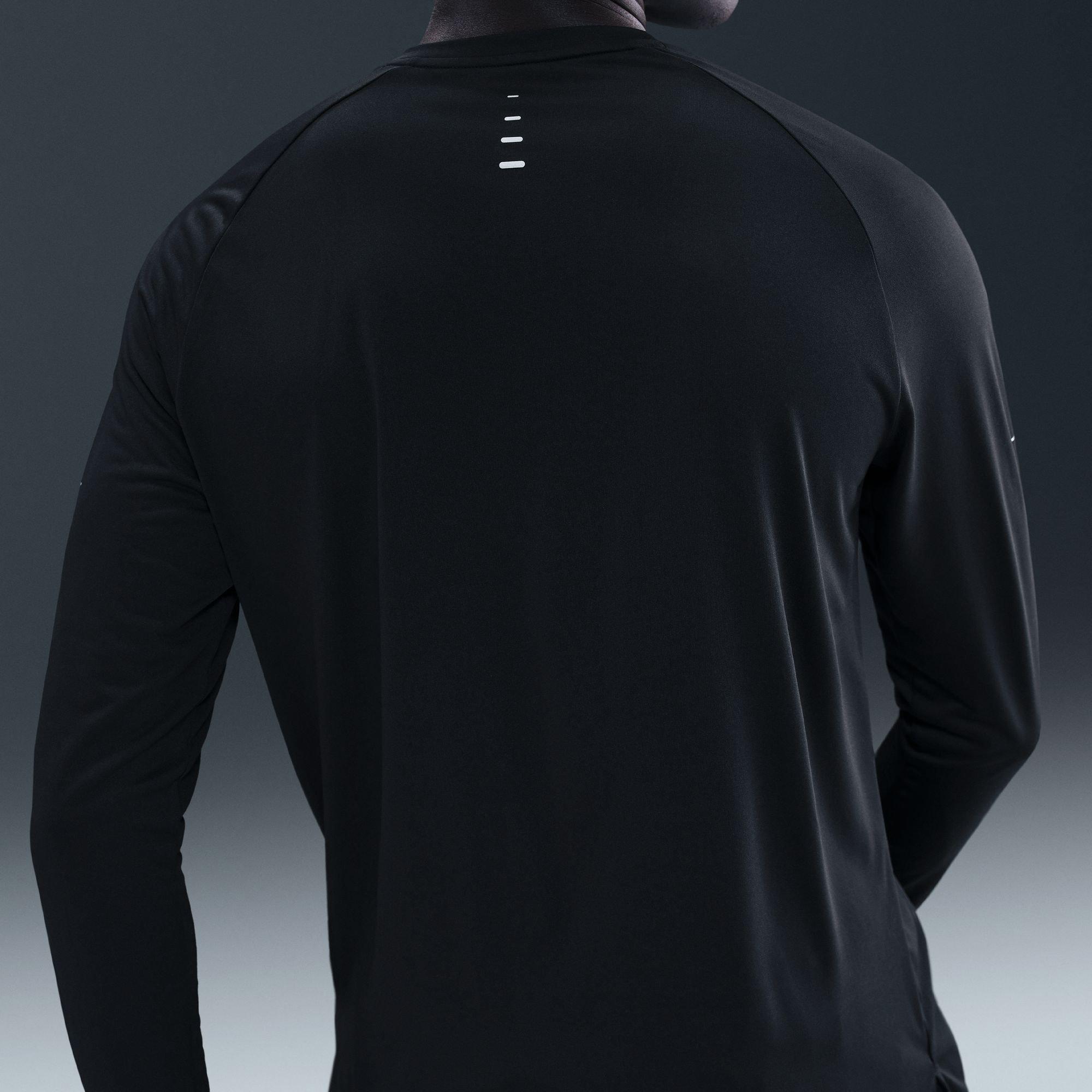 Black - Nike - Nike Stride 5 LS Tee Sn64 - 10