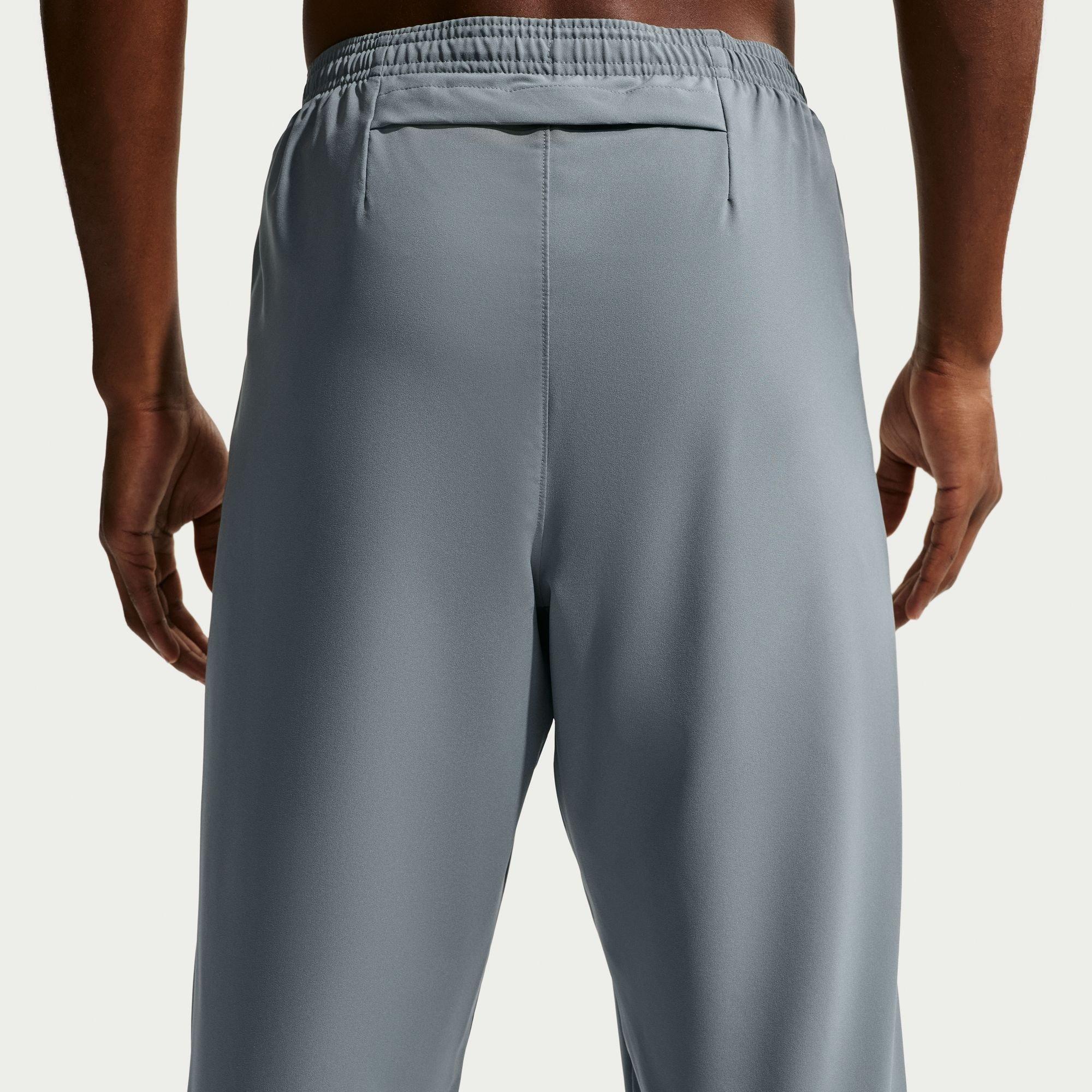 Gris/Reflejar - Nike - Men's Miler Woven Performance Tracksuit Bottoms - 2