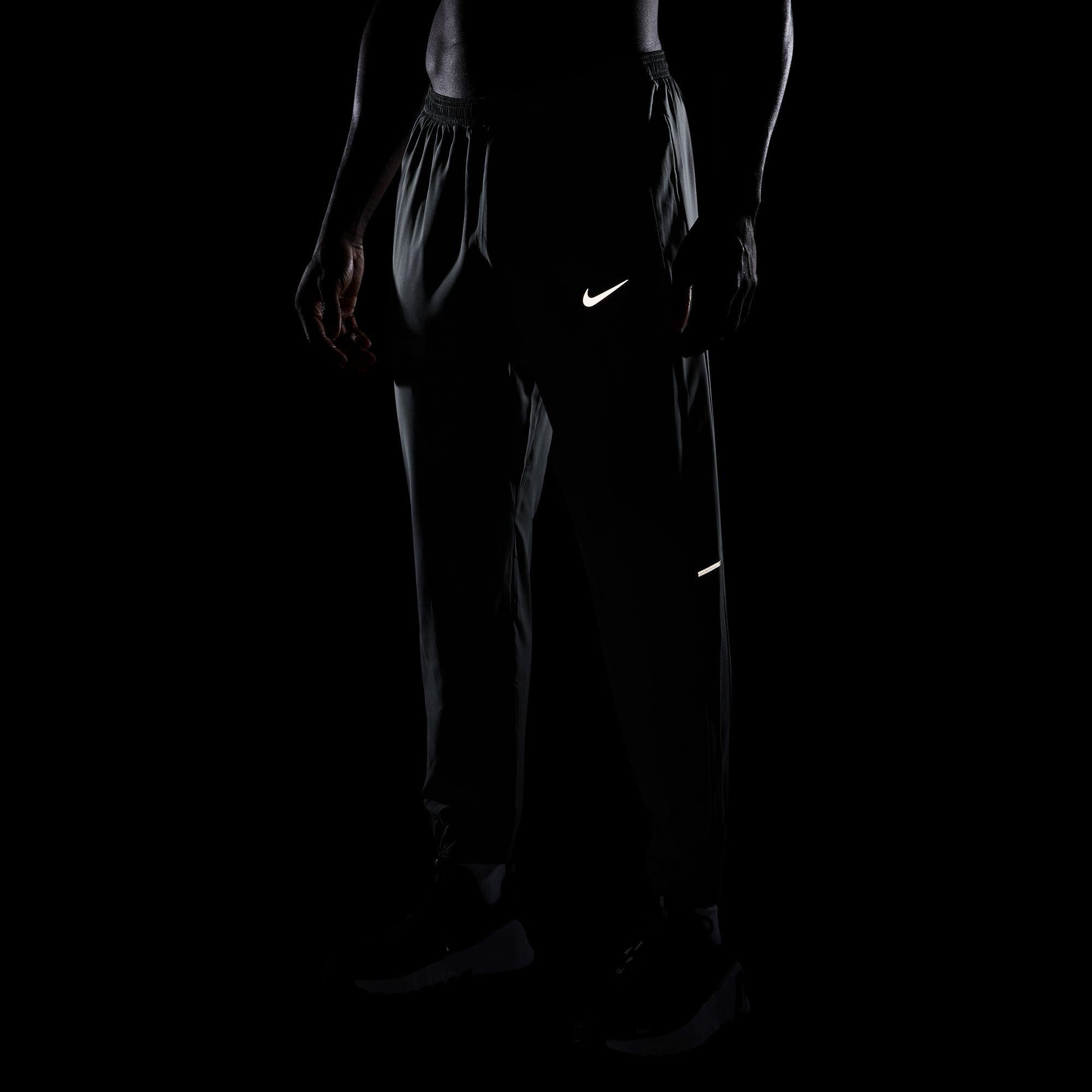 Gris/Reflejar - Nike - Men's Miler Woven Performance Tracksuit Bottoms - 5