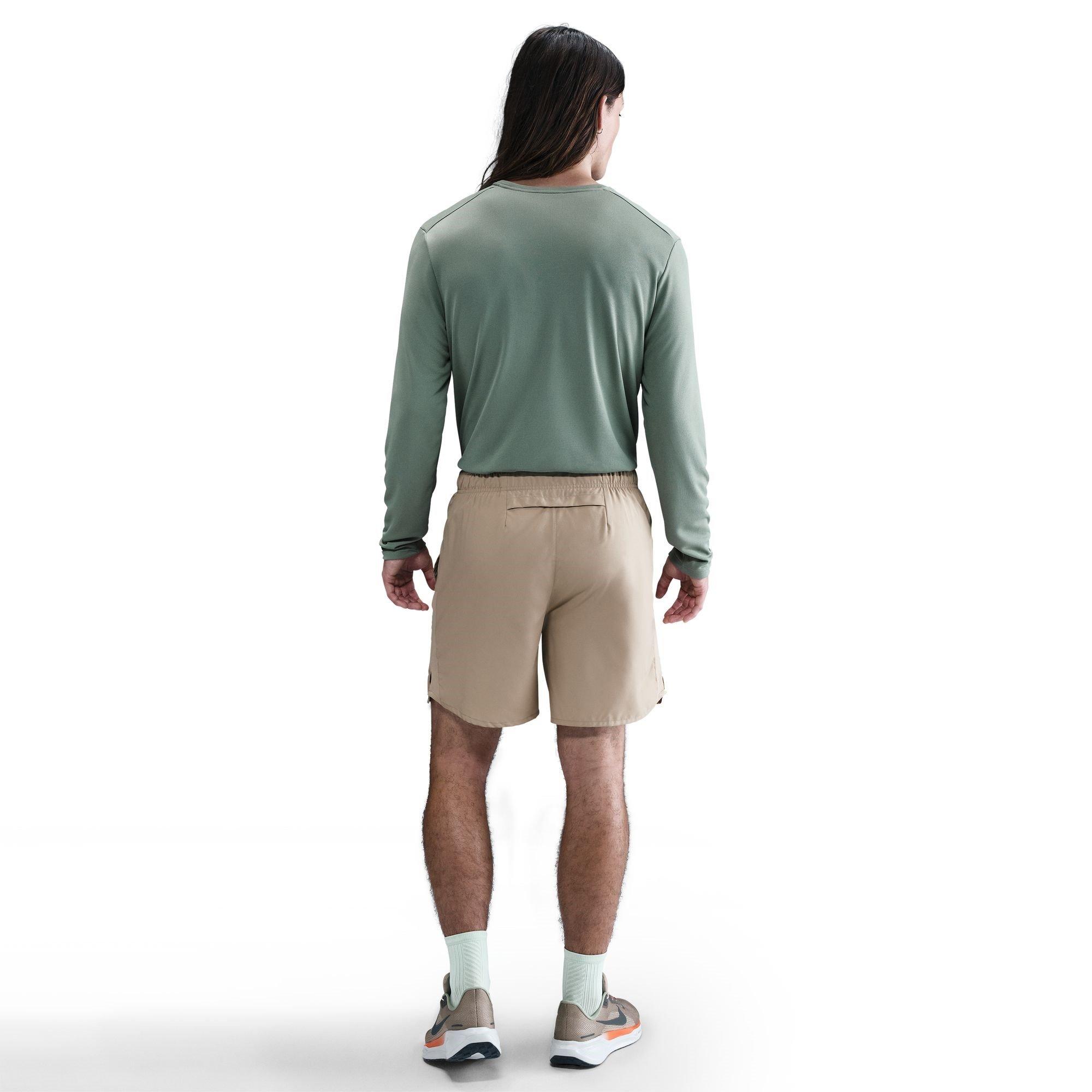 VERDE CHIARO/ARGENTO - Nike - Miler Men's Dri-FIT UV Long-Sleeve Running Top - 4