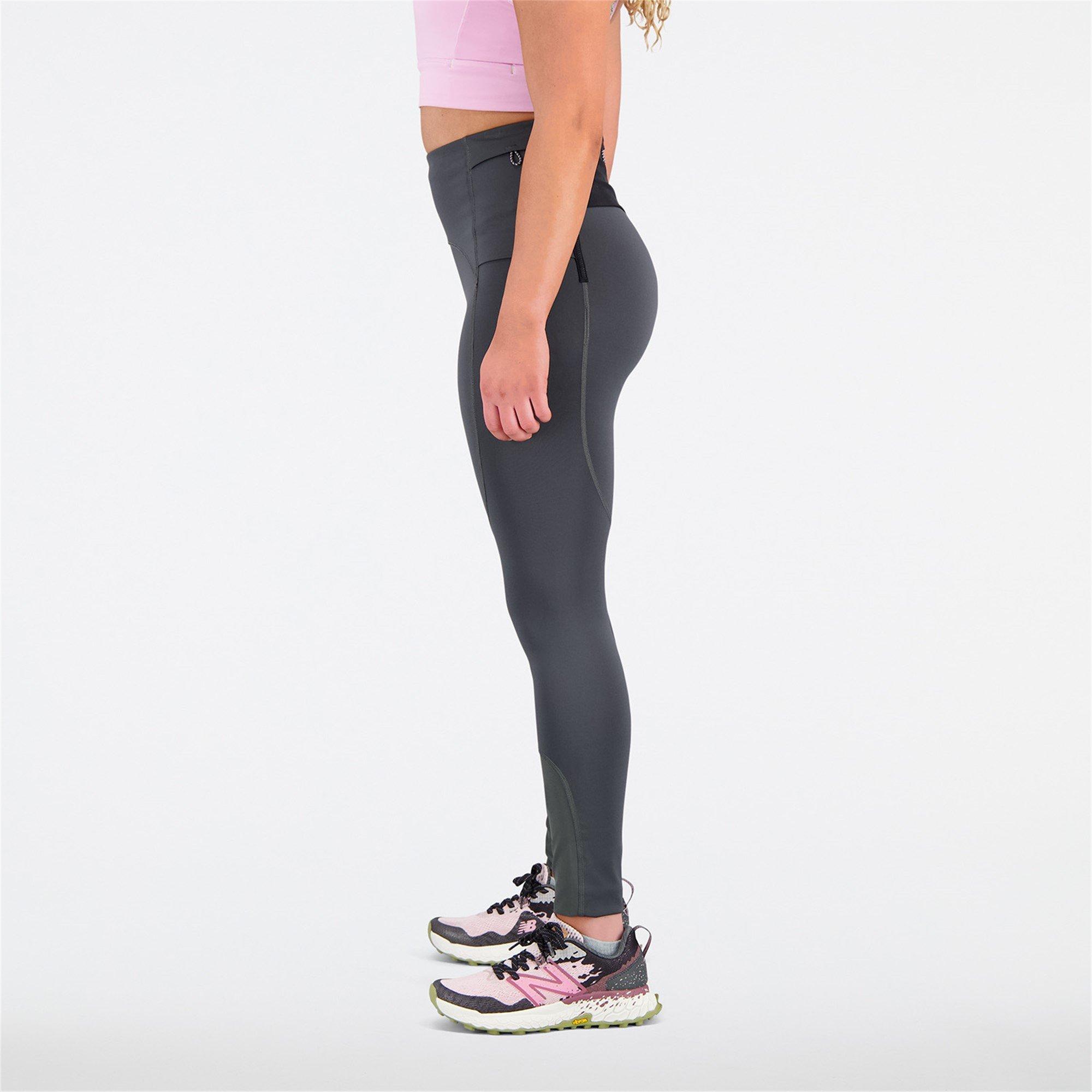 Black - New Balance - Impact Run AT High Rise Tights Womens - 3