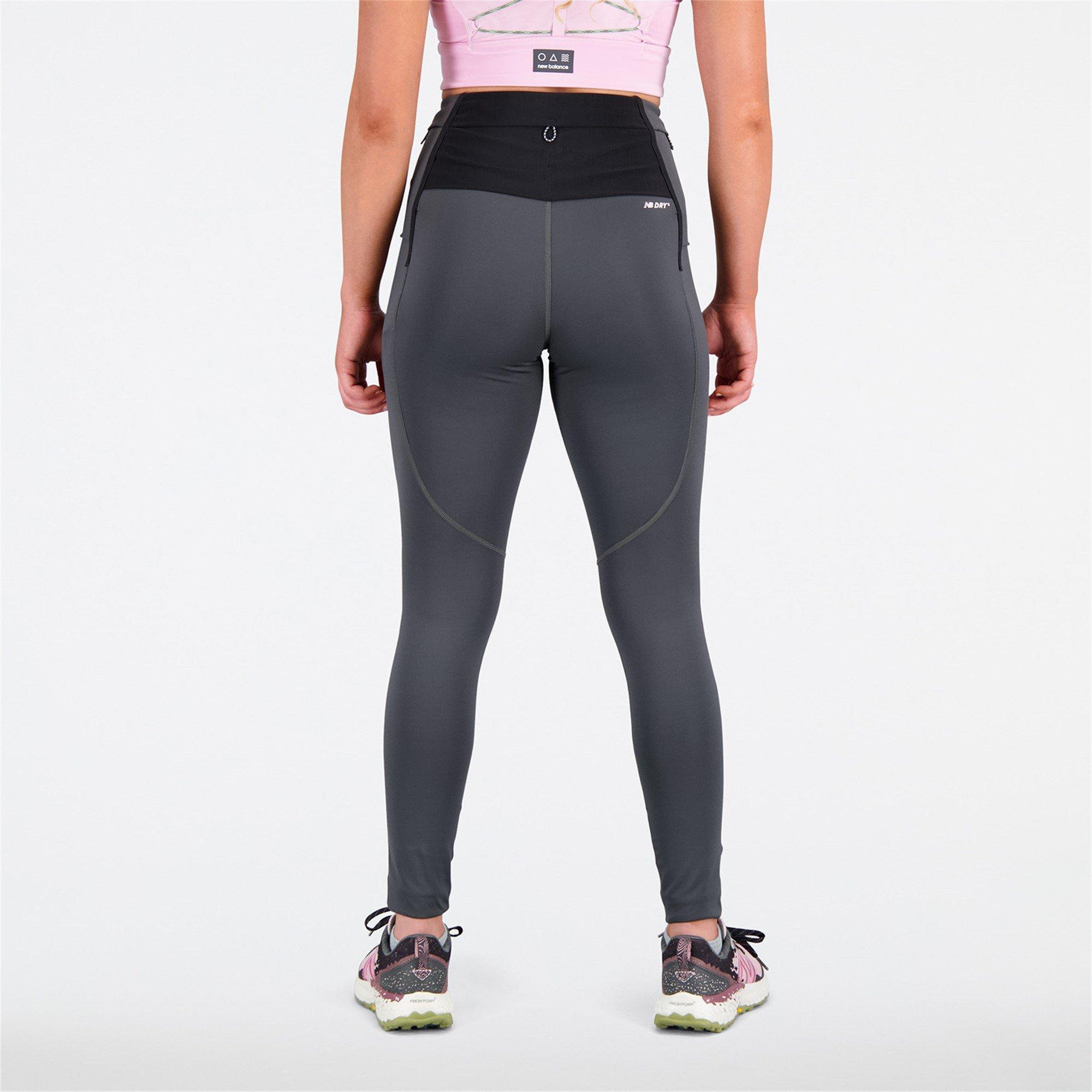 Black - New Balance - Impact Run AT High Rise Tights Womens - 4
