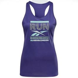 Reebok Running Speedwick Graphic Womens Tank Top