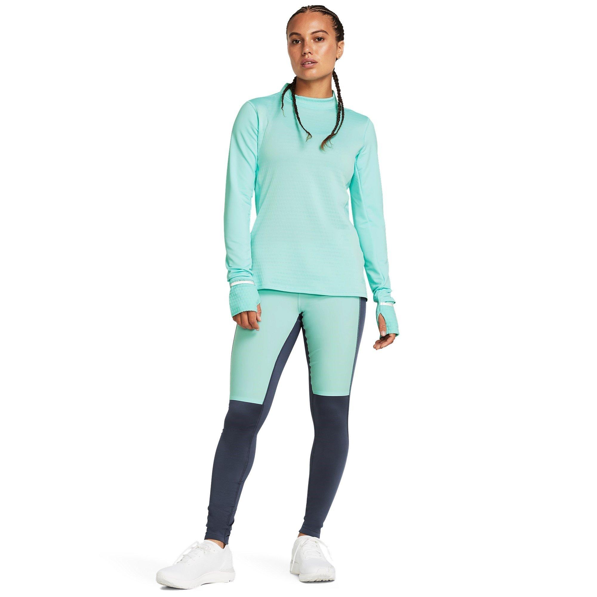 Grå - Under Armour - Qualifier Cold Performance Running Tights - 4