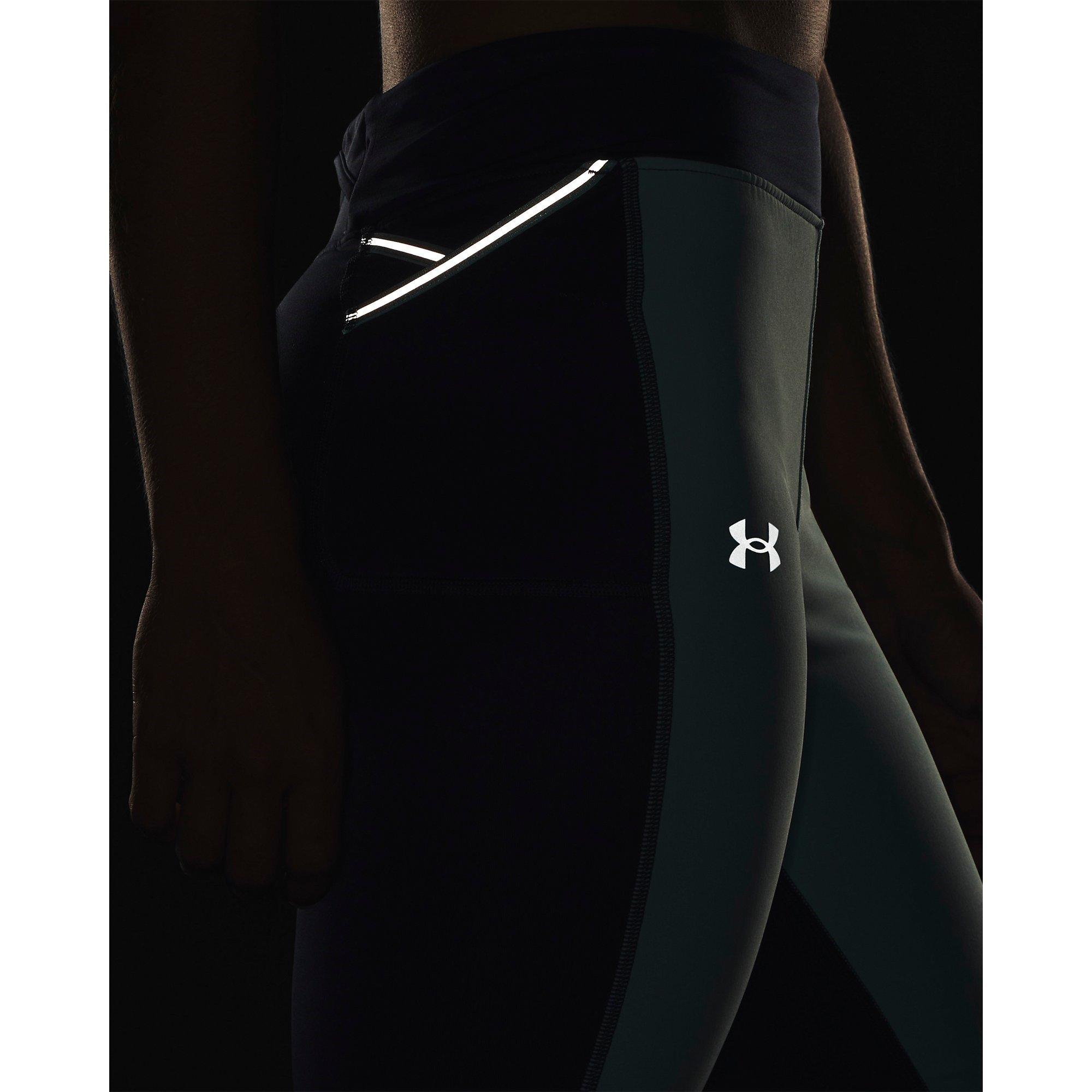 Grå - Under Armour - Qualifier Cold Performance Running Tights - 7