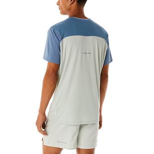 Blue/Grey - Asics - Race Mens Performance T Shirt - 2