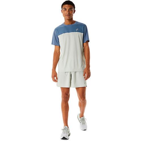 Blue/Grey - Asics - Race Mens Performance T Shirt - 6