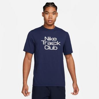 Nike Dri-FIT Hyverse Track Club Men's Short-Sleeve running Grey Top