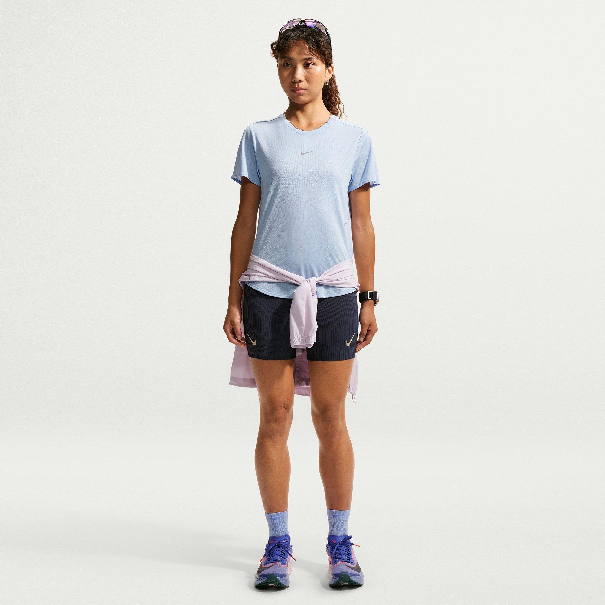 Alumin/Silver - Nike - Swift Aero-FIT Short Sleeve Running T-Shirt Womens - 6