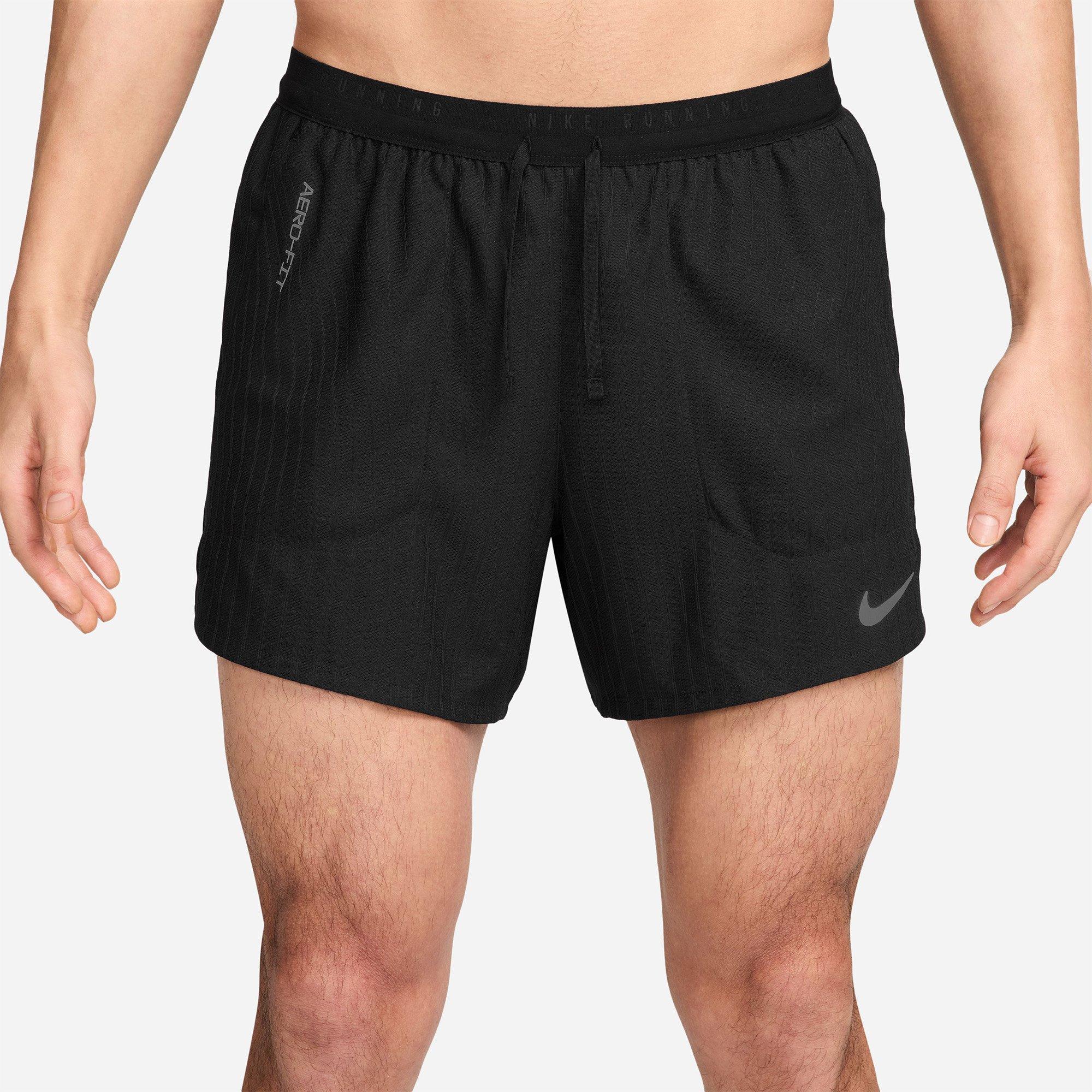 Black/R.Silver - Nike - Men's Stride Running Shorts - 1