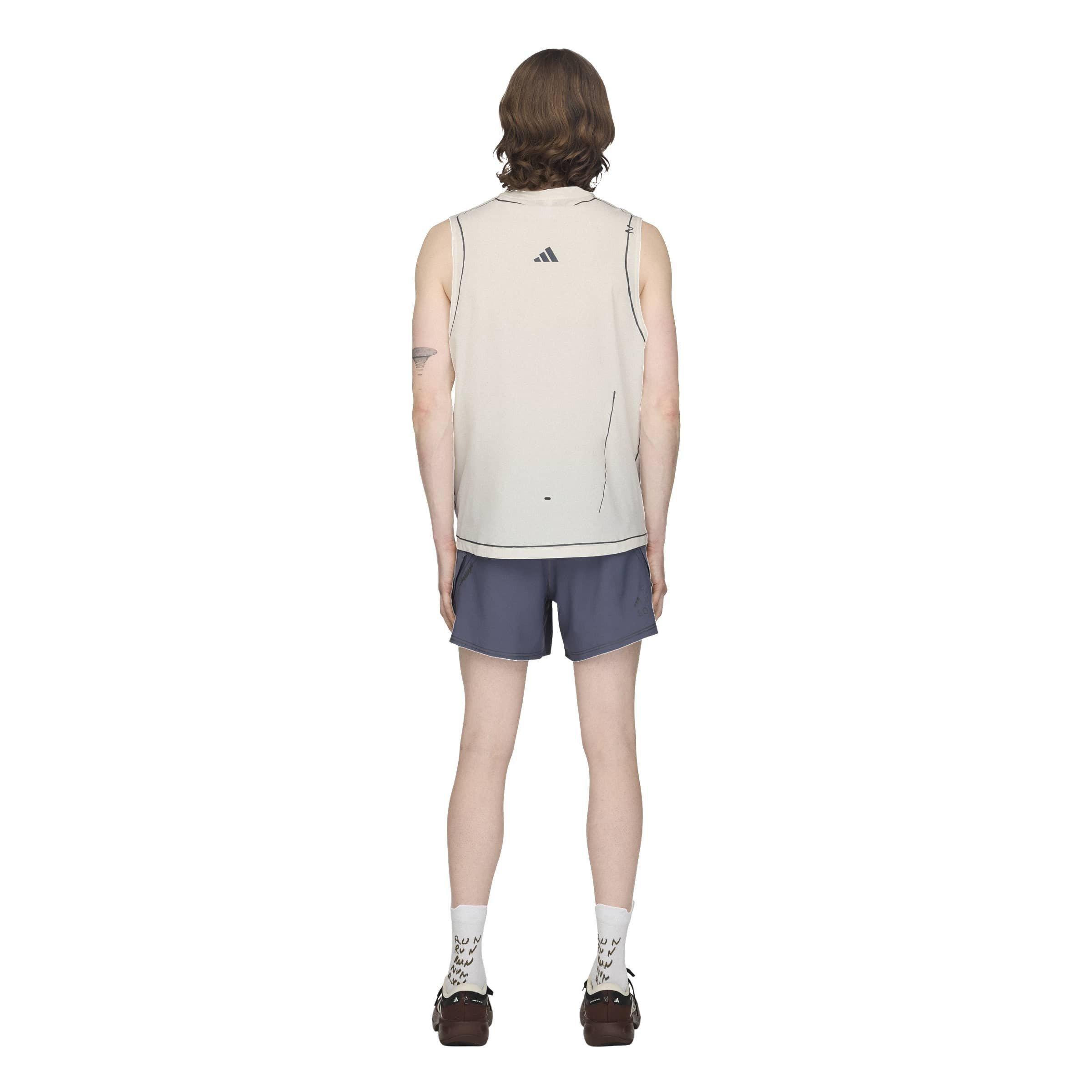 Chalk White - Adidas Originals x SFTM - Mens Running Tank Top - 7