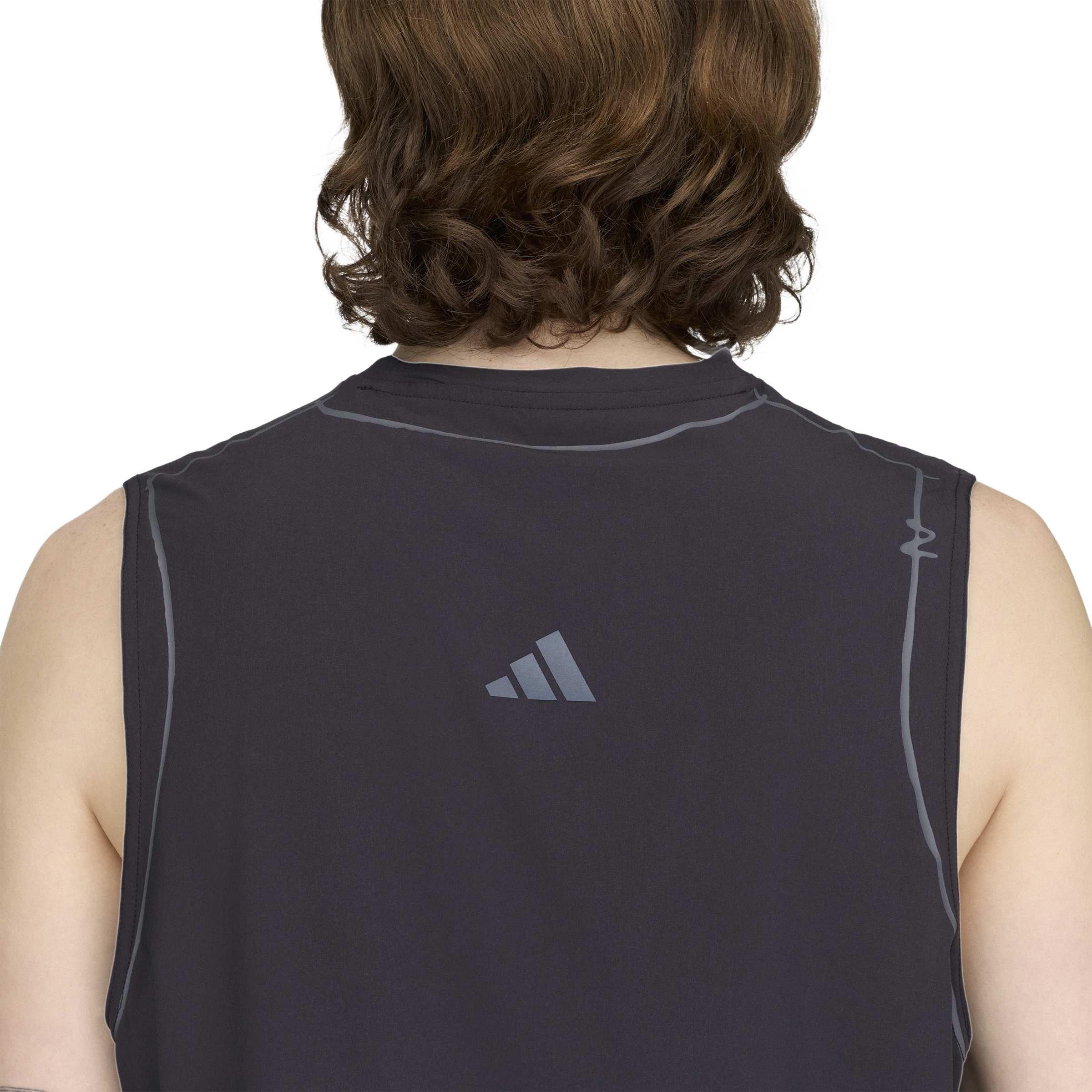 Core Black - Adidas Originals x SFTM - Mens Running Tank Top - 4