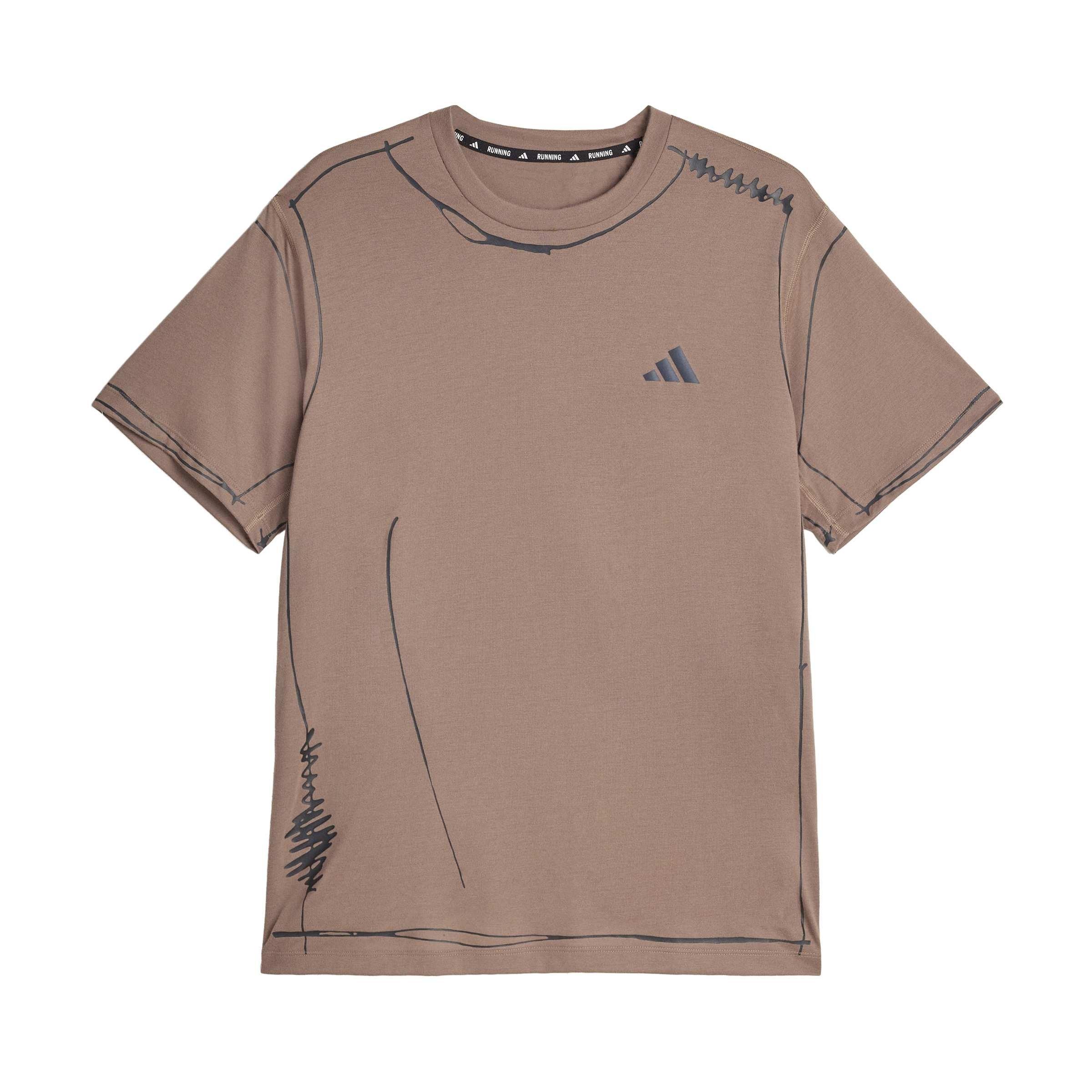 Trace Brown - Adidas Originals x SFTM - Mens Running Unitefit T-Shirt - 1