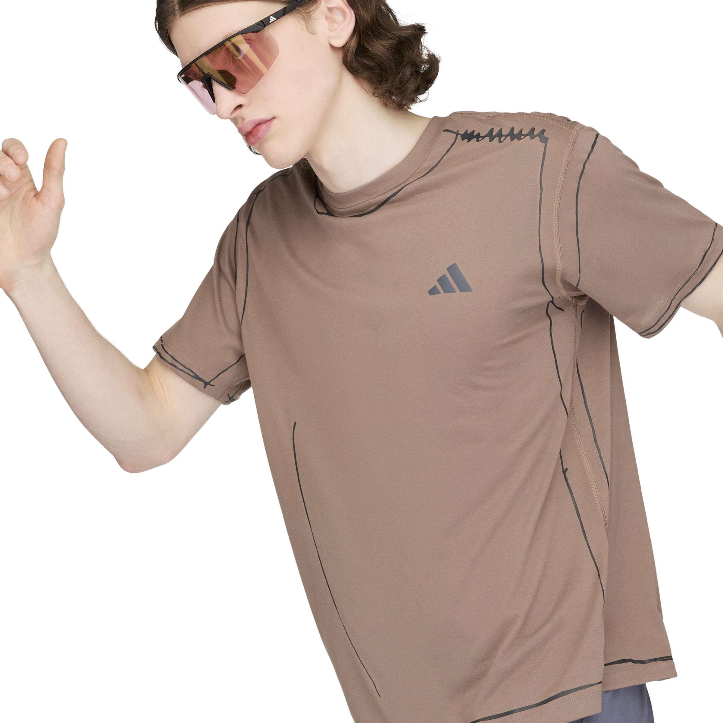 Trace Brown - Adidas Originals x SFTM - Mens Running Unitefit T-Shirt - 5
