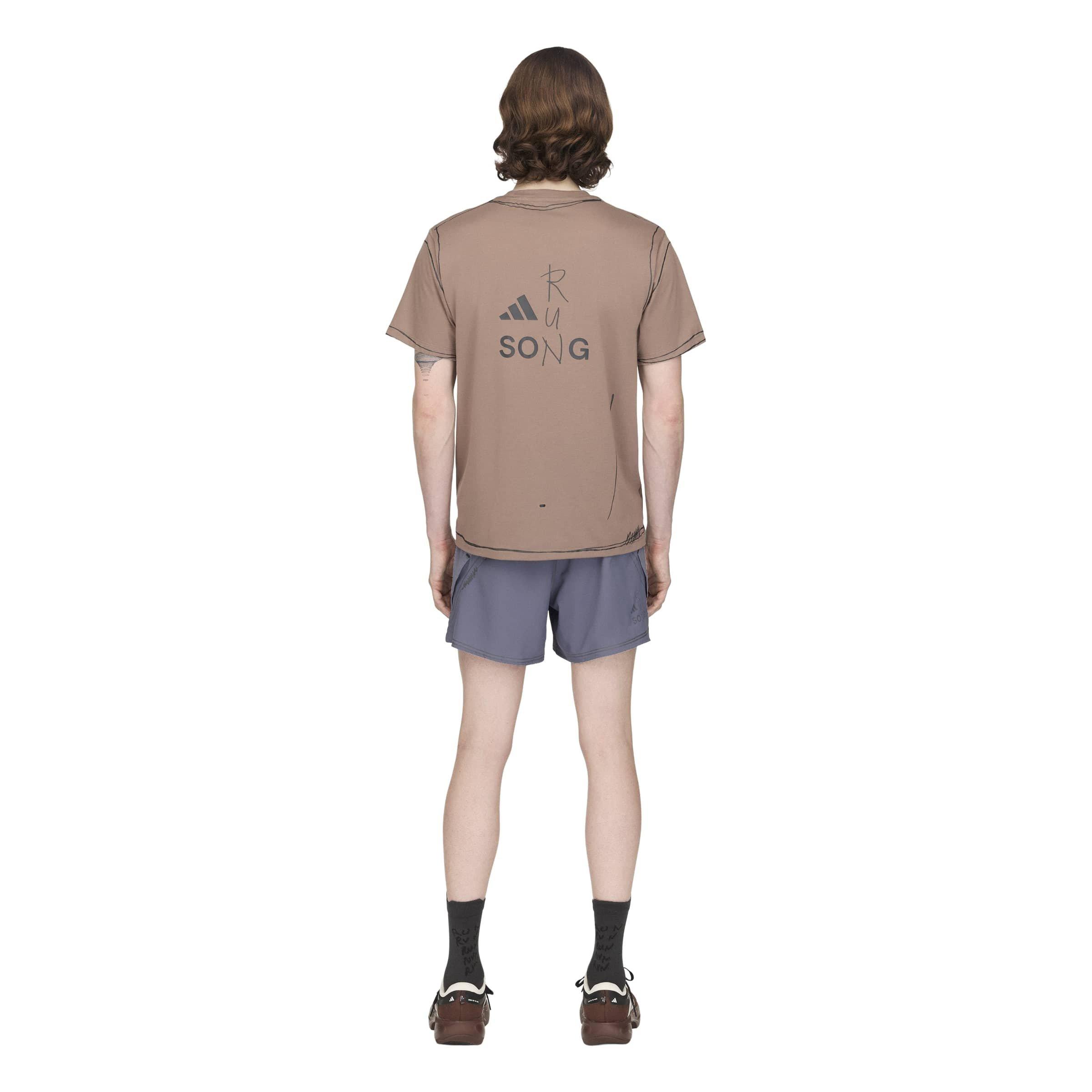 Trace Brown - Adidas Originals x SFTM - Mens Running Unitefit T-Shirt - 7