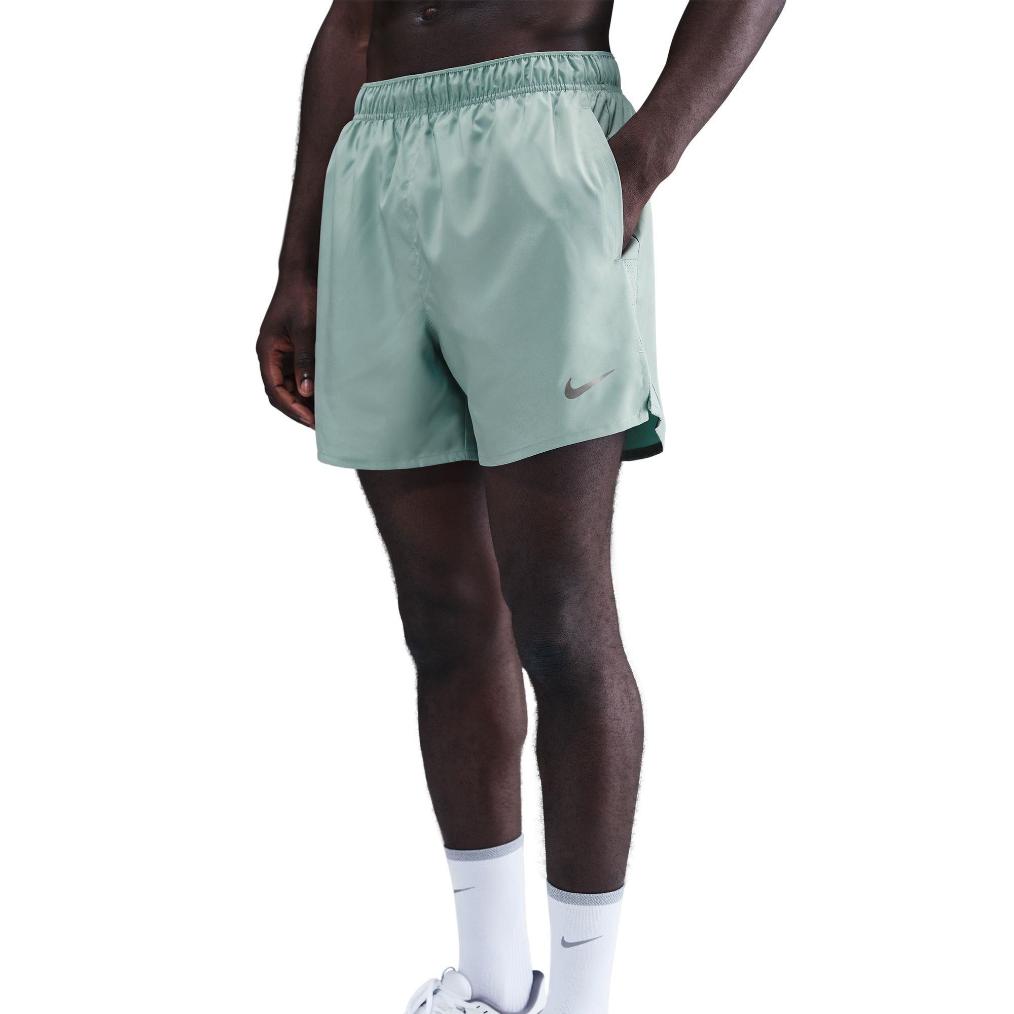 Cannon/Blk - Nike - Dri-FIT Challenger Men's 5 Brief-Lined Versatile Shorts - 1