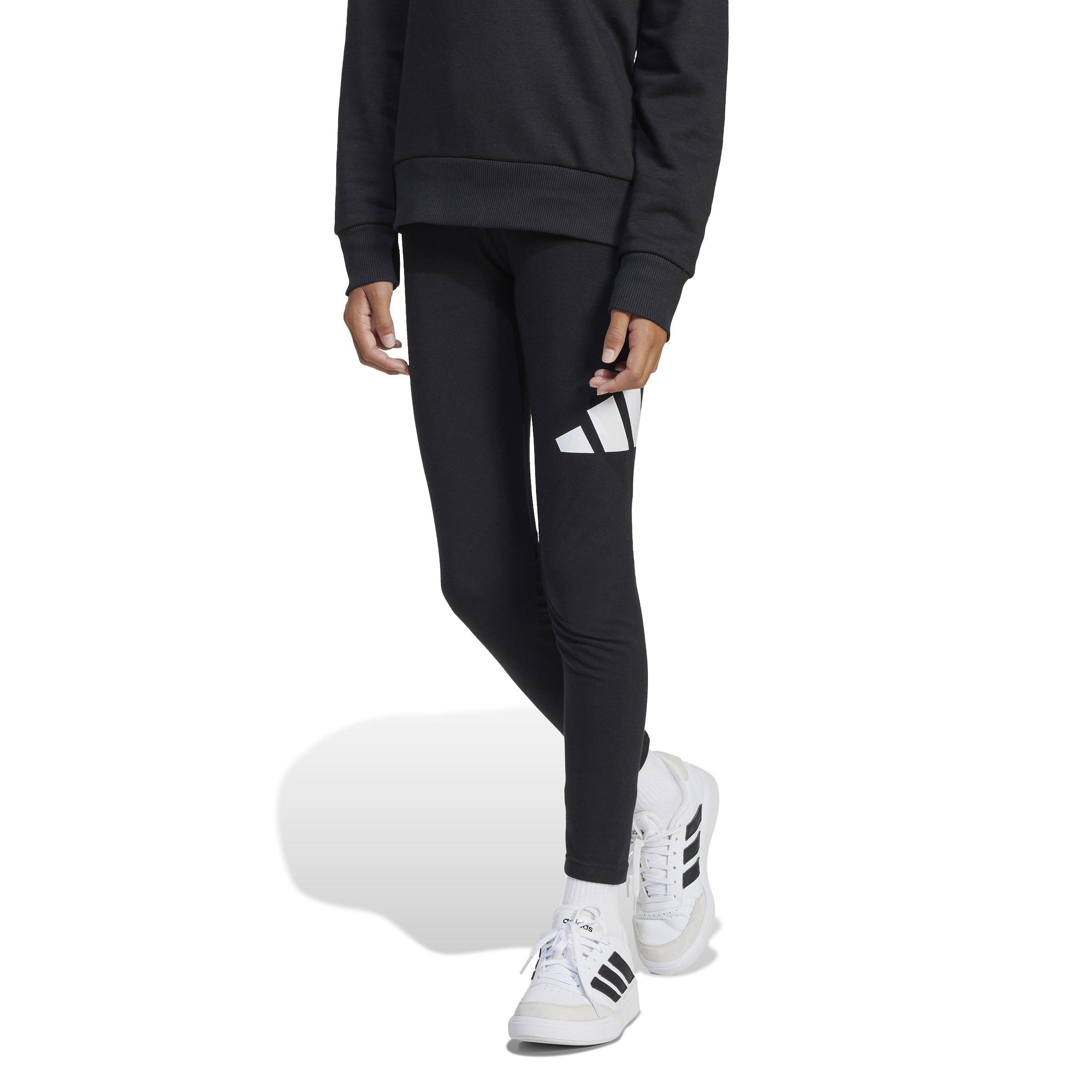 Nero/Bianco - adidas - Essentials Big Logo Cotton Leggings - 2