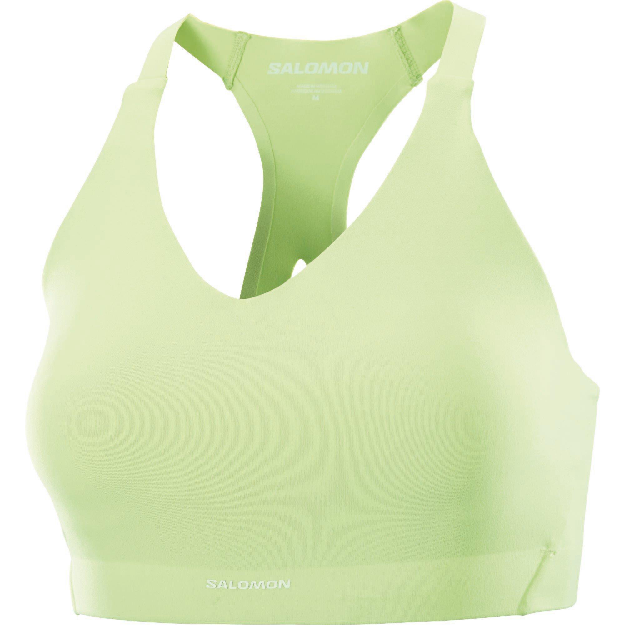 Lime - Salomon - SHAKEout Bliss Sports Bra Womens - 1