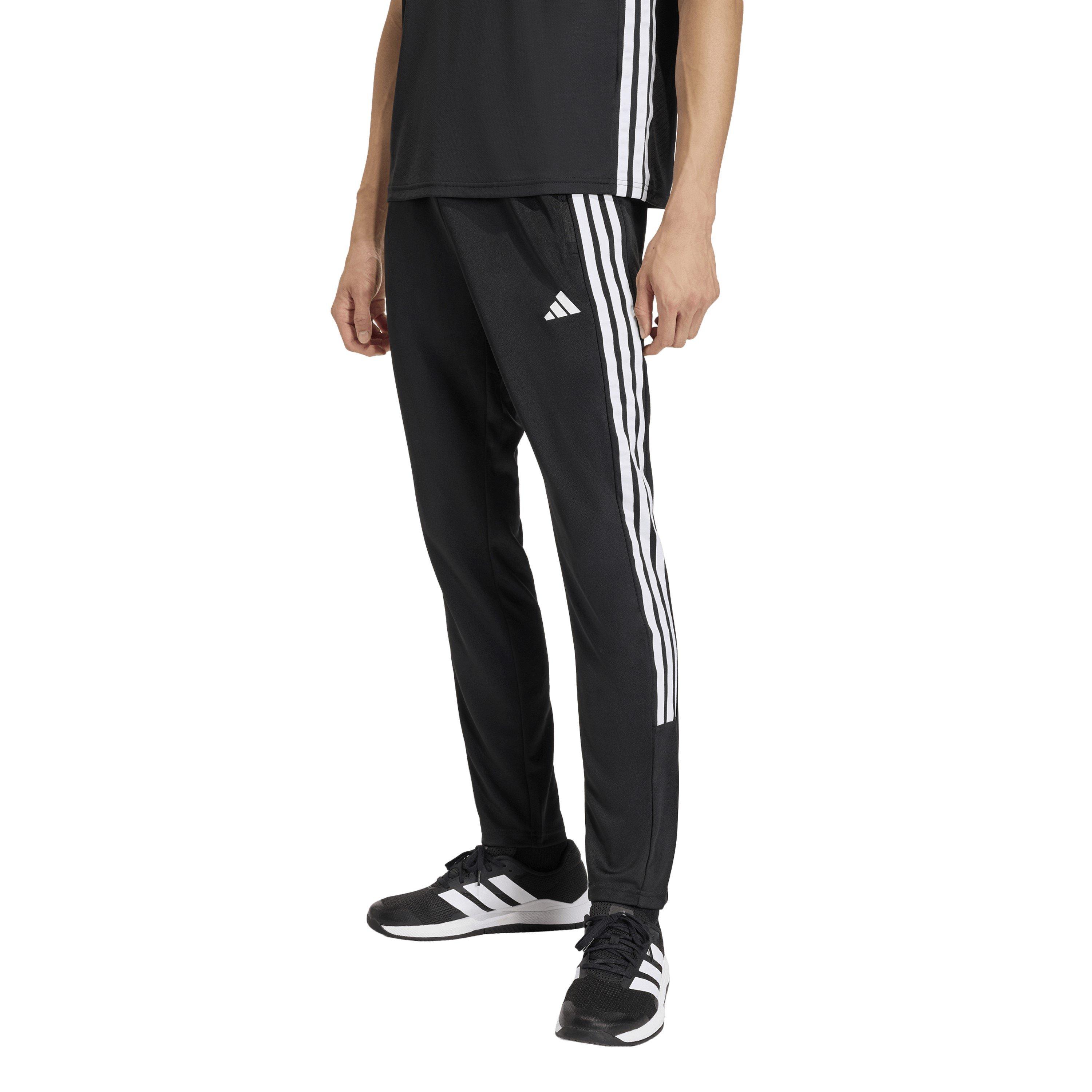 Nero/Bianco - adidas - 3 Stripe Training Essentials Jogger Mens - 2