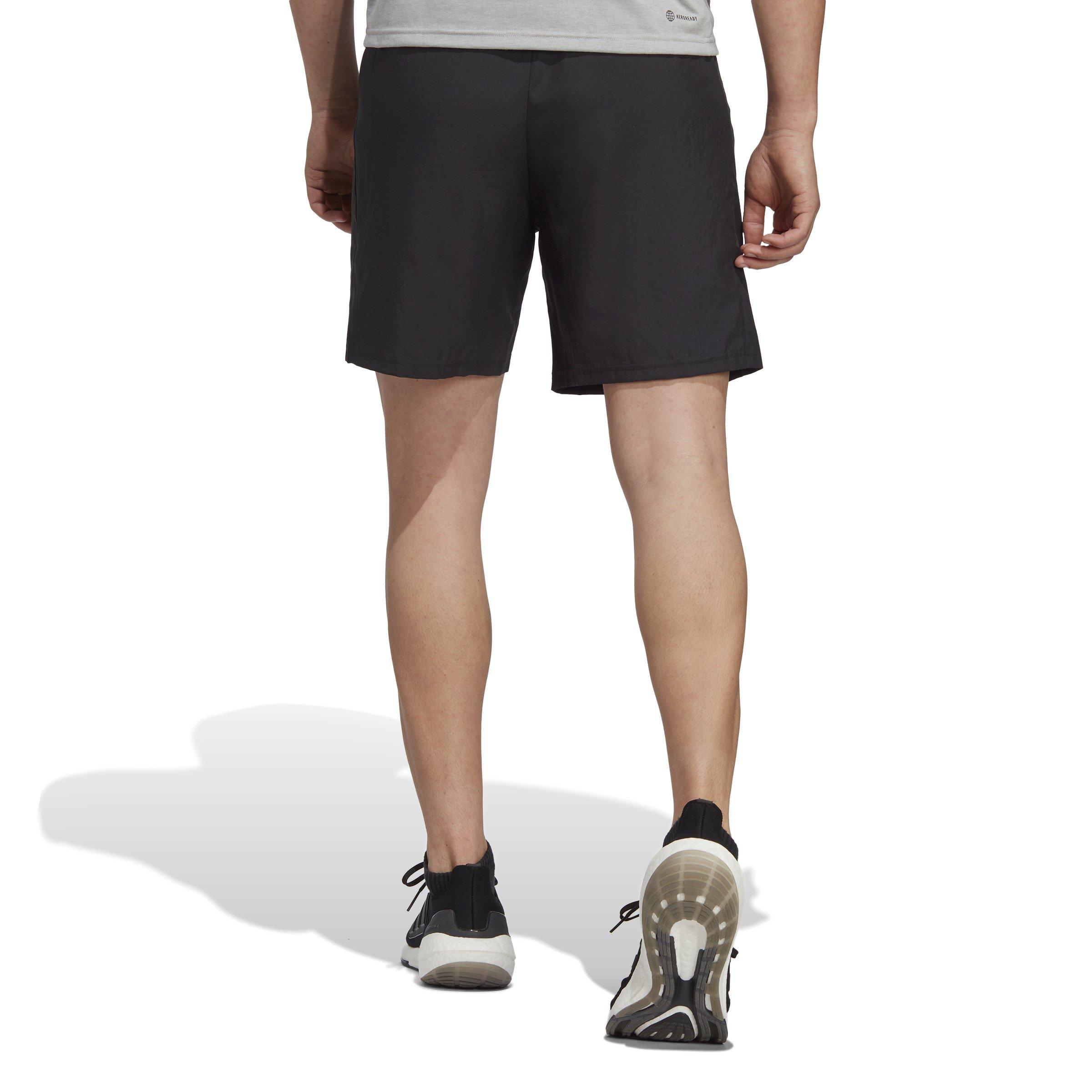 Black/White - adidas - Essentials Woven Training Short Mens - 4