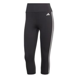 adidas Train Essentials 3-Stripes High Waisted Three Quarter Leggings