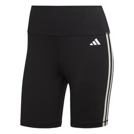 adidas Training Essentials 3-Stripes High-Waisted Short Leggings