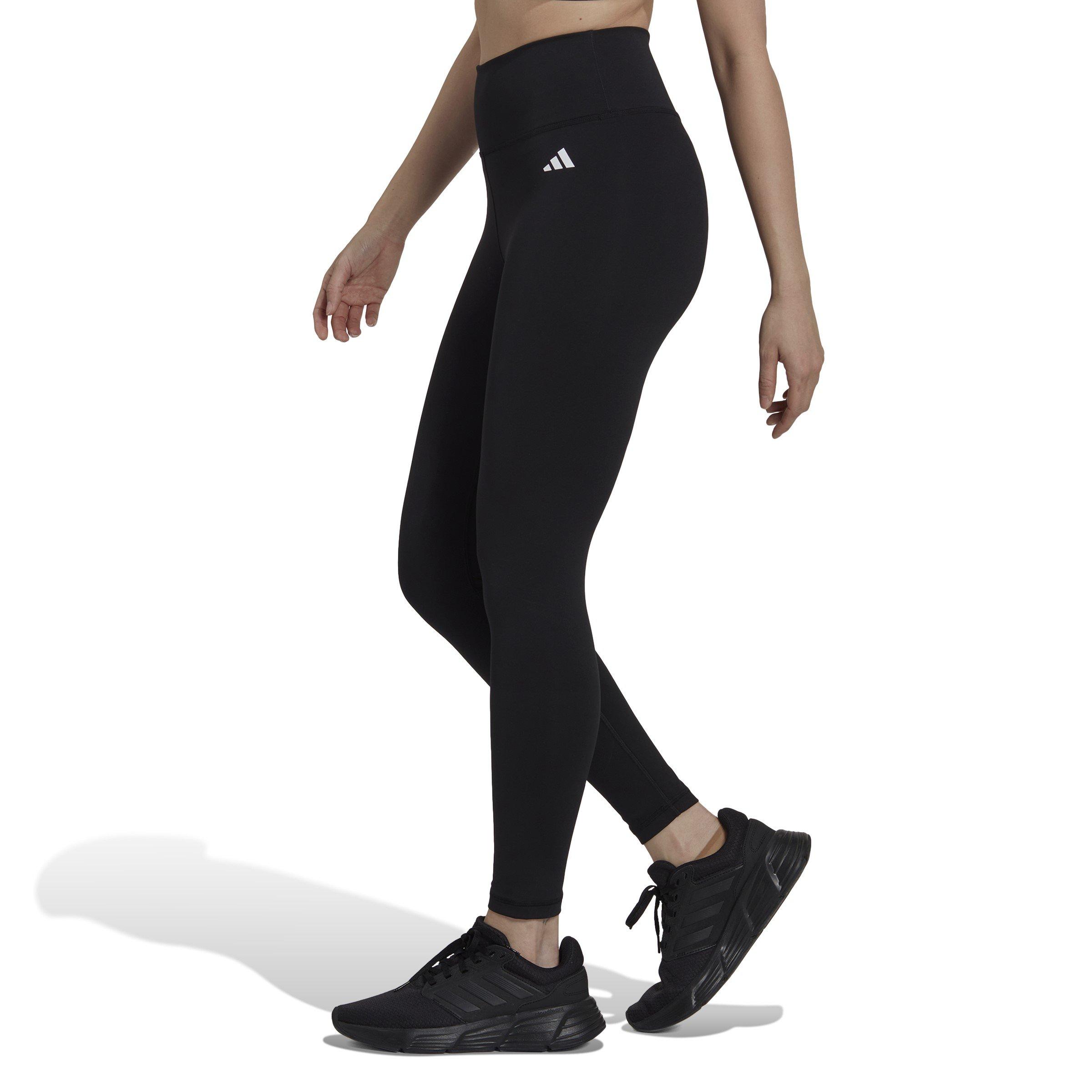 Crna - adidas - Training Essentials High-Waisted 7/8 Leggings - 3