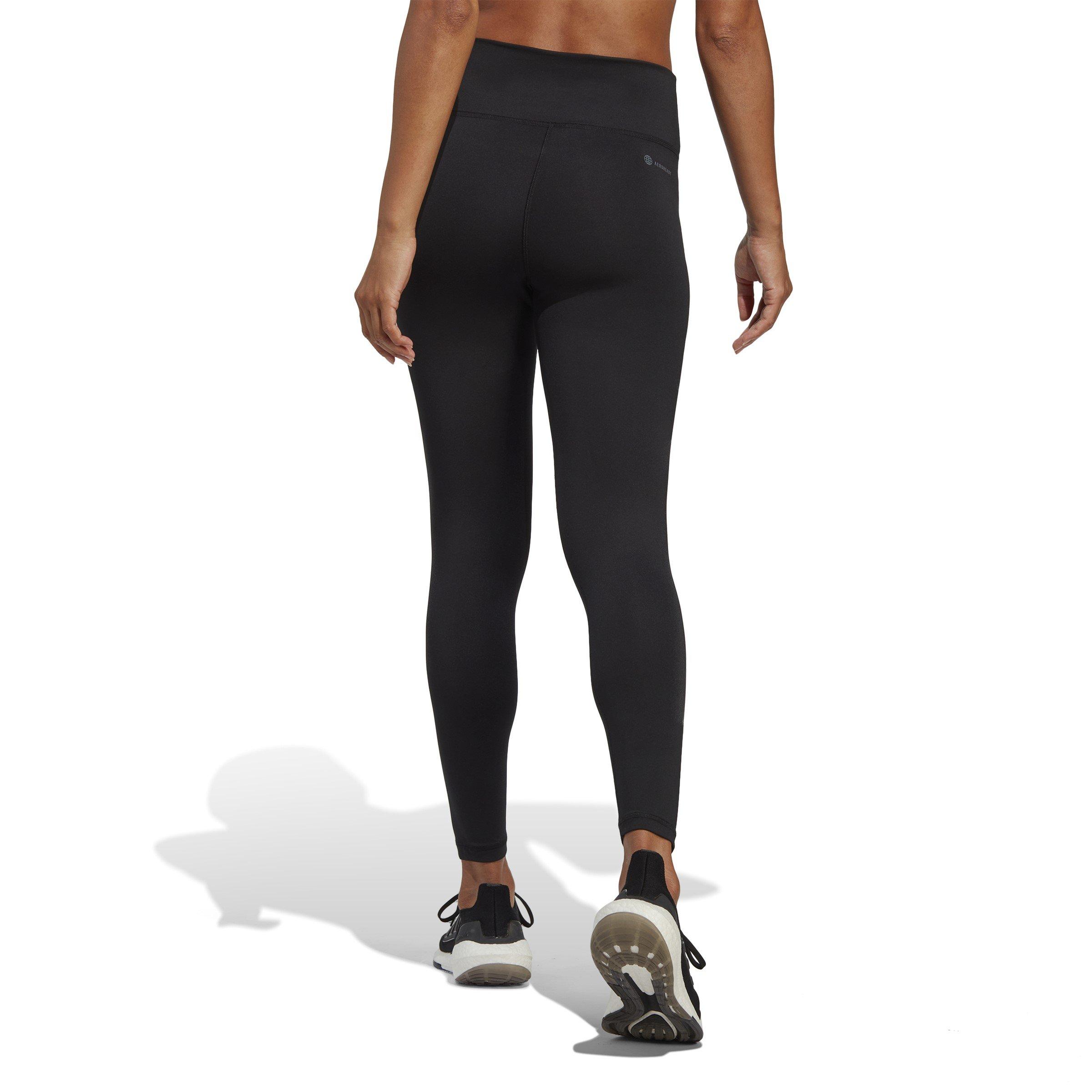 Crna - adidas - Training Essentials High-Waisted 7/8 Leggings - 4