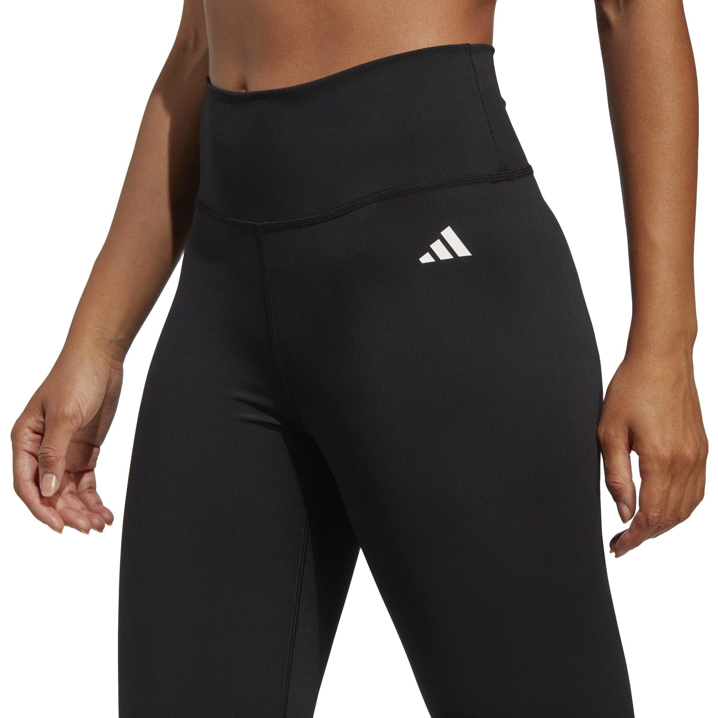 Crna - adidas - Training Essentials High-Waisted 7/8 Leggings - 8