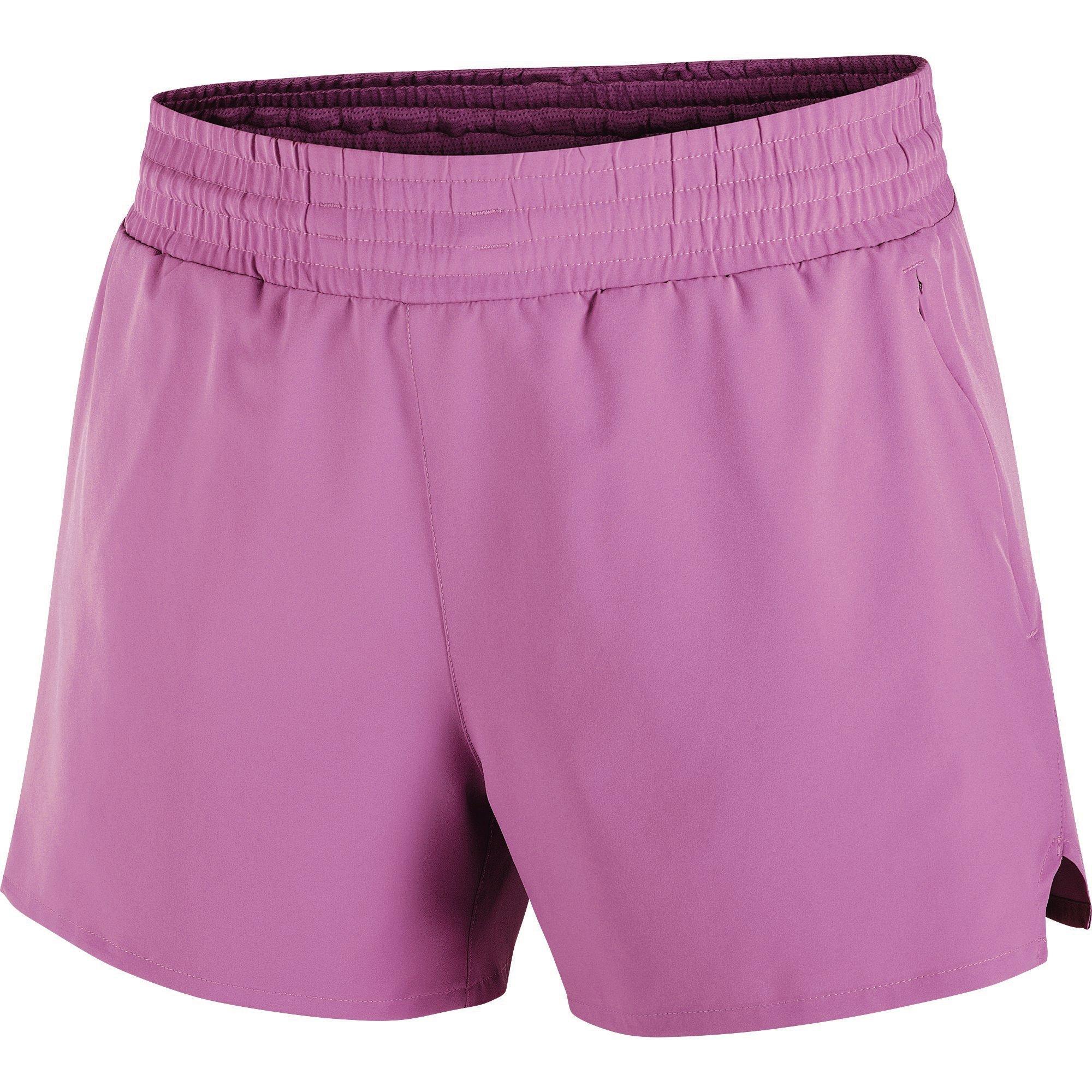 Purple - Salomon - SHAKEout Core 4 Running Shorts Womens - 1