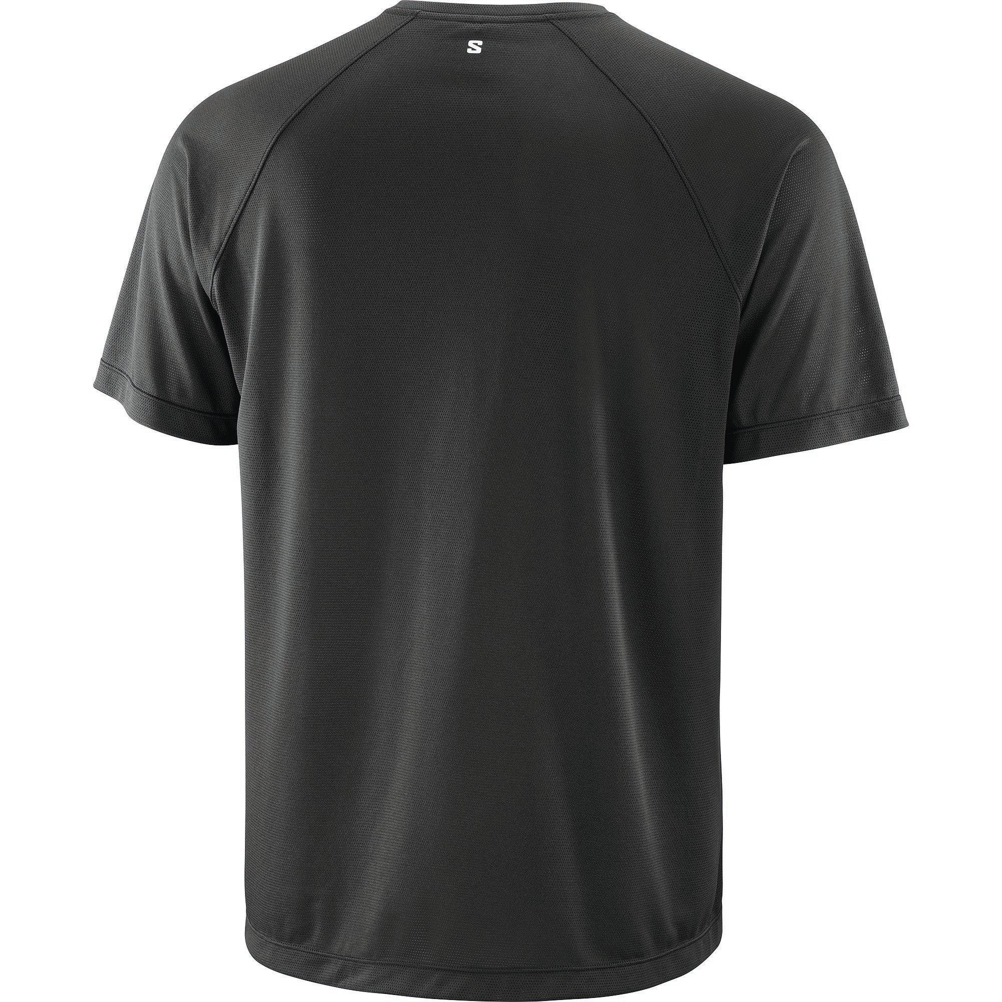 Black - Salomon - SHAKEout Core SS Running Tee Mens - 2