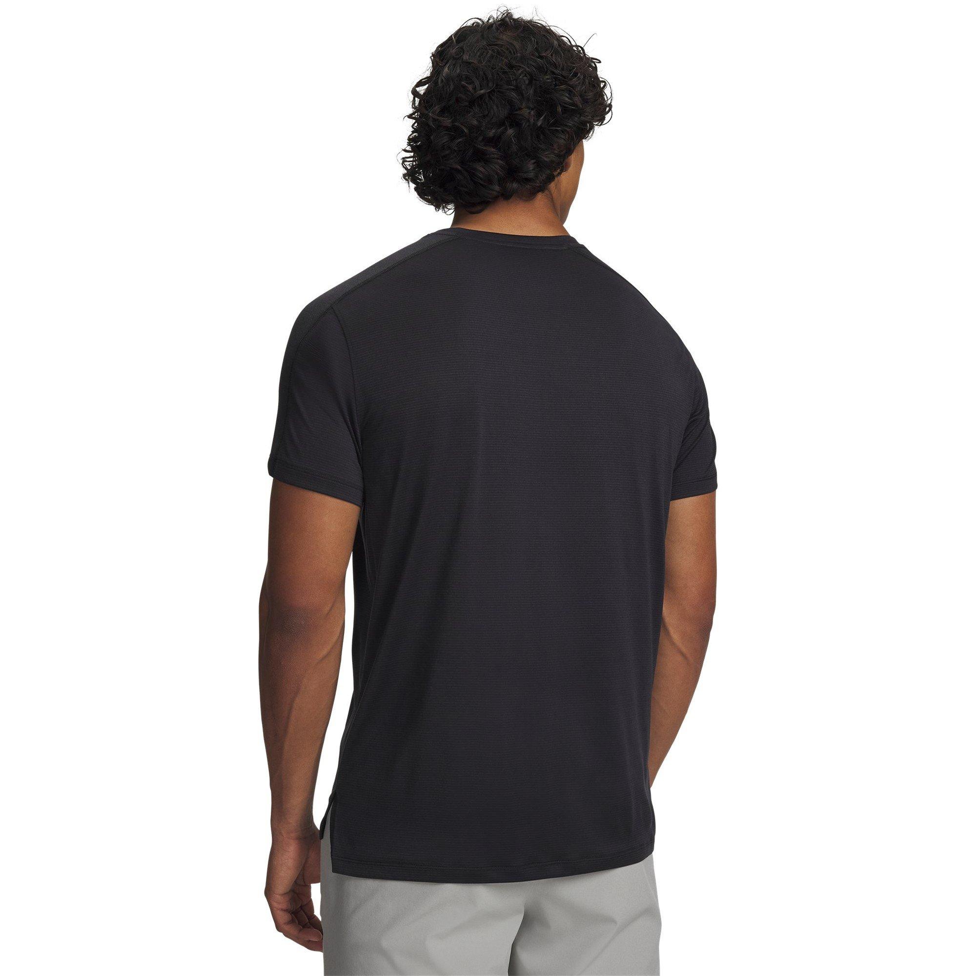 Blk/Reflective - Under Armour - Men's Velociti Ref Short Sleeve Running T-Shirt - 2