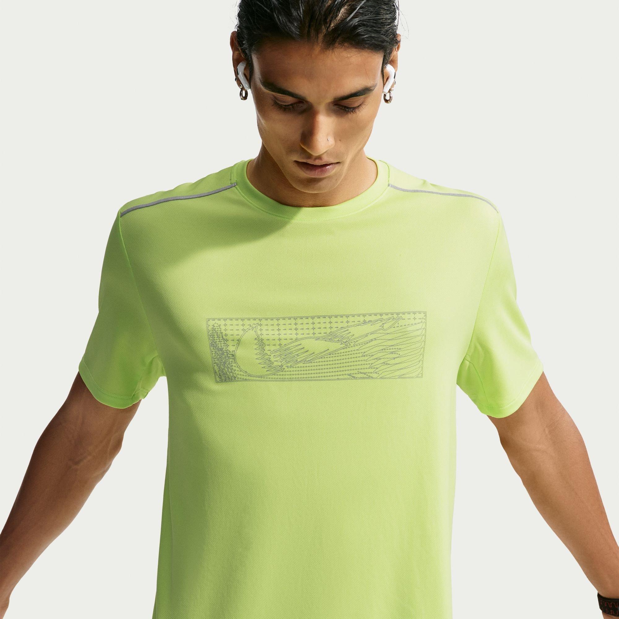 Torção de limão - Nike - Nike Miler Wint SS T Sn64 - 1