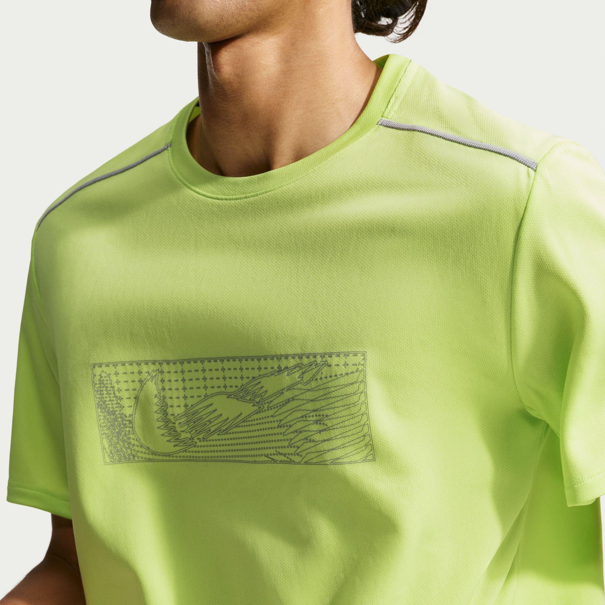 Torção de limão - Nike - Nike Miler Wint SS T Sn64 - 3