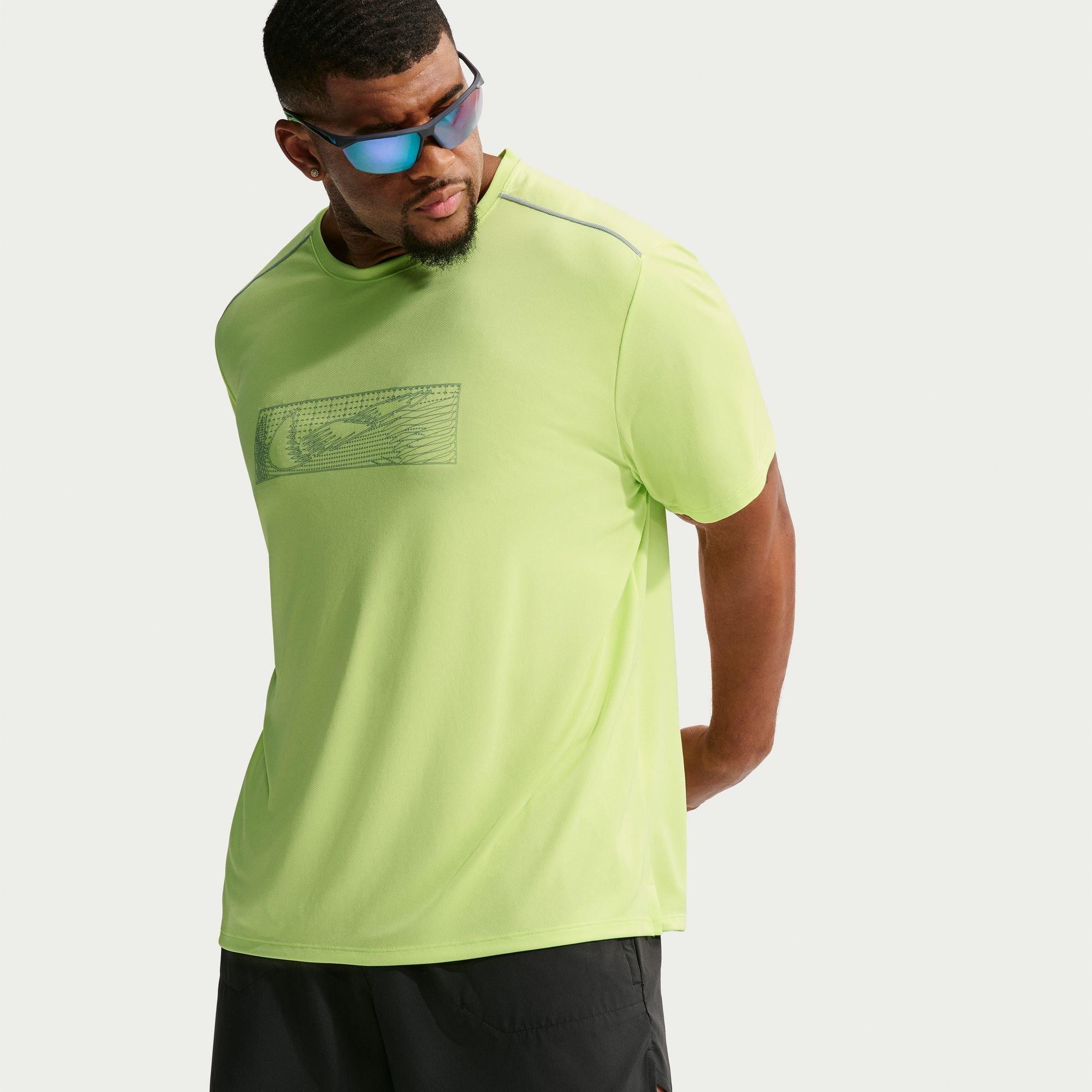 Lemon Twist - Nike - Men's Miler Dri-FIT Short-Sleeve T-Shirt - 10