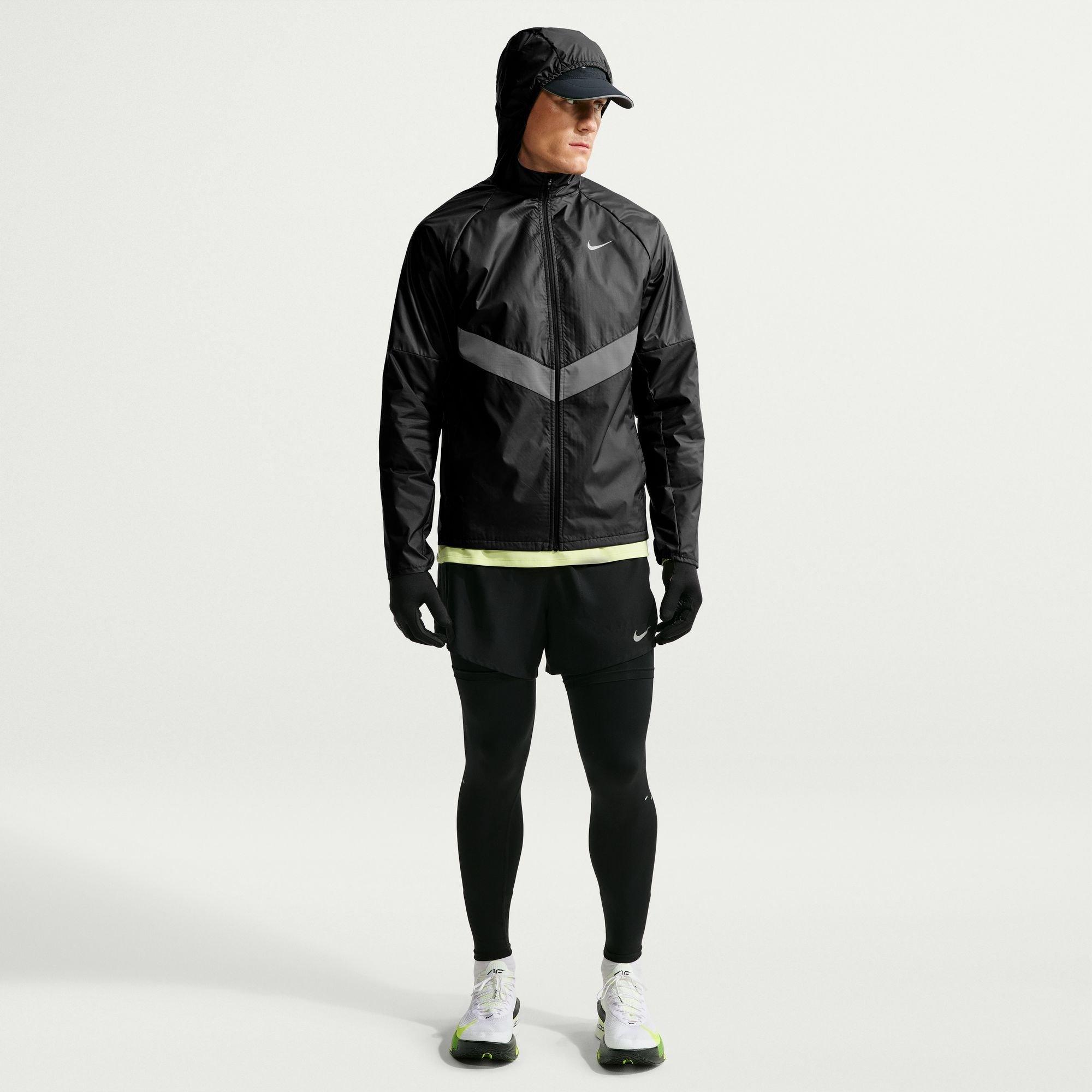 Black - Nike - Men's Miler Water-Resistant Running Jacket - 6
