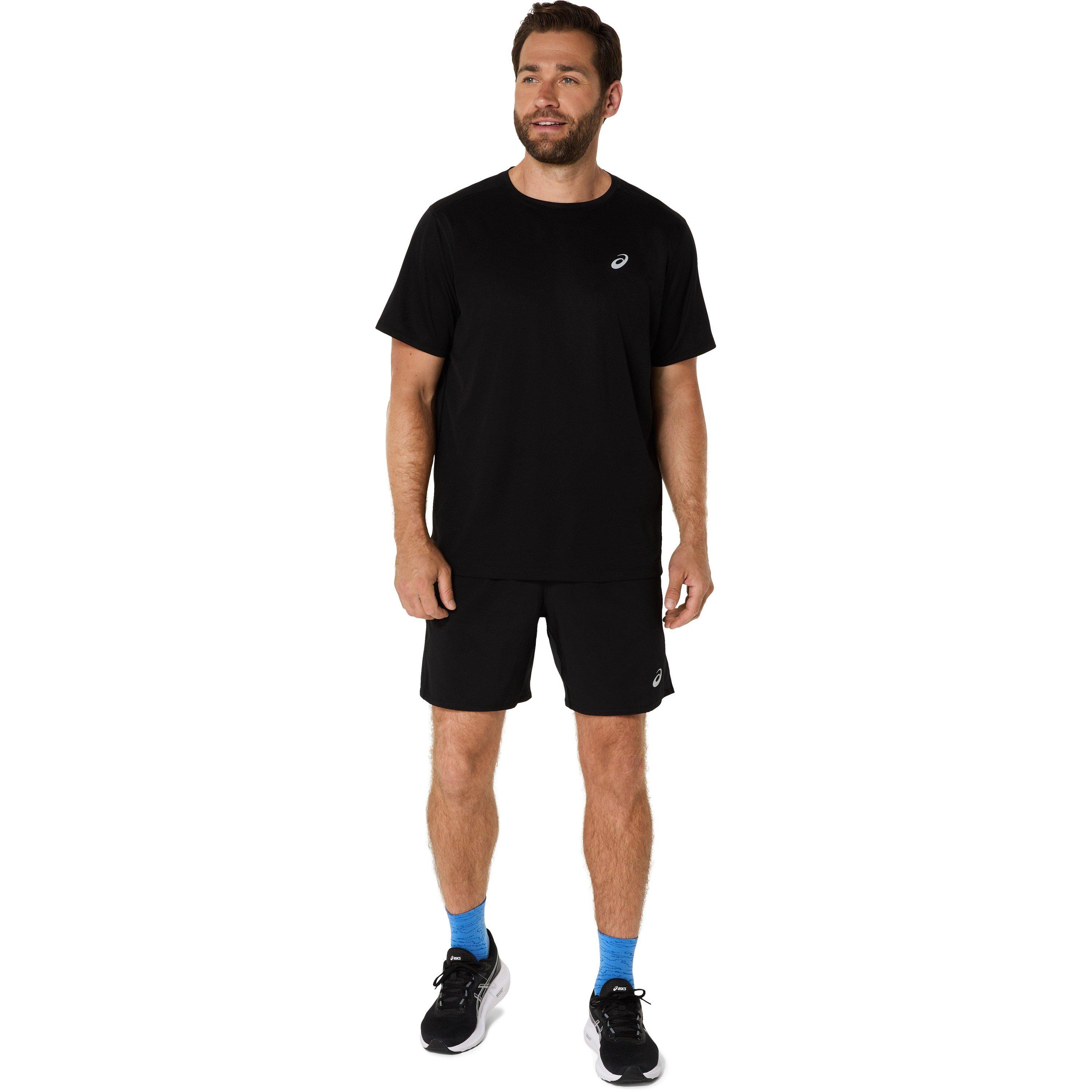 Zwart - Asics - Asics Core 7in Short Running Mens - 5