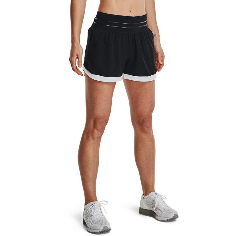 Noir - Under Armour - Under Armour PaceHER Shorts Womens - 2