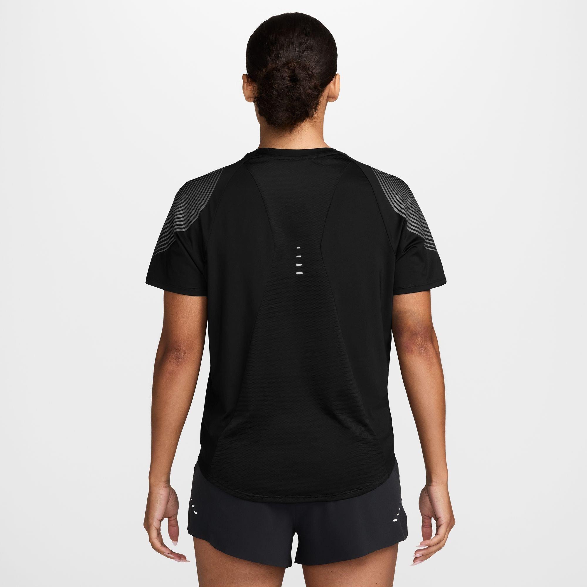 Crna/Antracit - Nike - Nike Swift Flash Tee Ld64 - 2