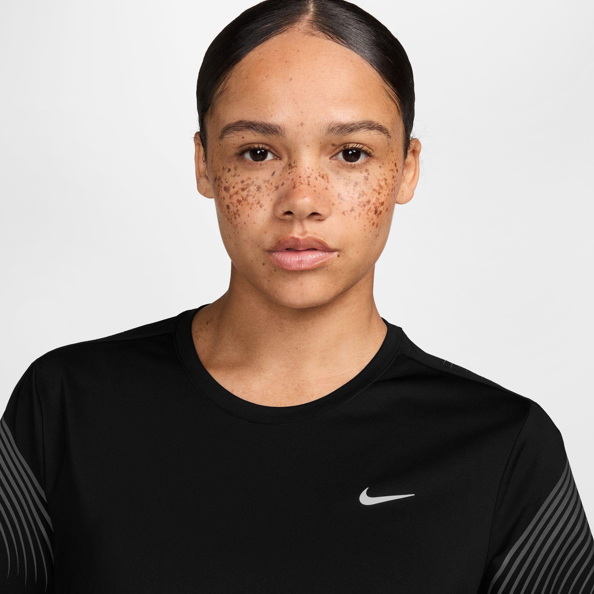 Crna/Antracit - Nike - Nike Swift Flash Tee Ld64 - 3