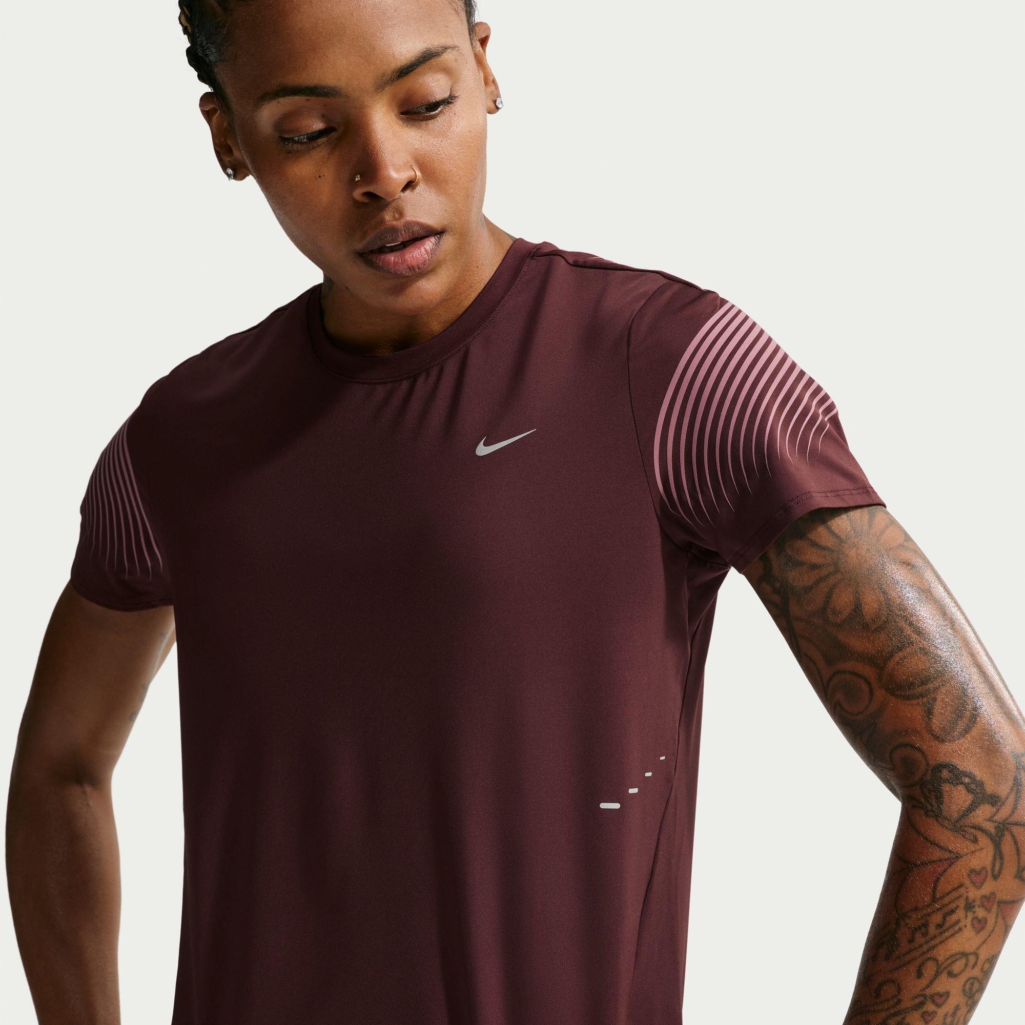 Mistične datume - Nike - Women's Swift Flash Dri-FIT Short-Sleeve Crew-Neck Running Top - 3