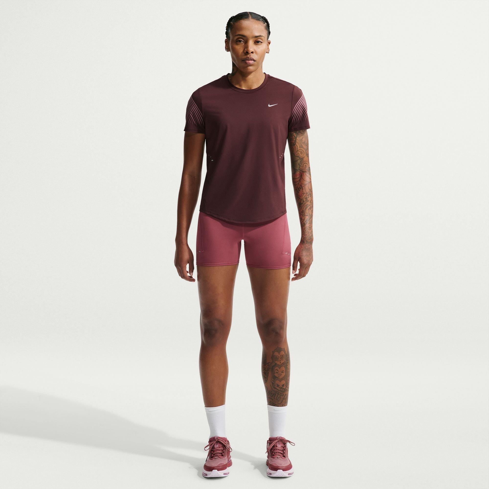 Mistične datume - Nike - Women's Swift Flash Dri-FIT Short-Sleeve Crew-Neck Running Top - 5