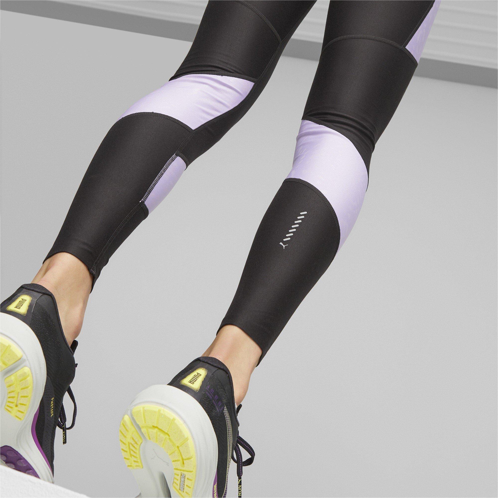 Black/Violet - Puma - Ultraform High Waist Leggings Womens - 5