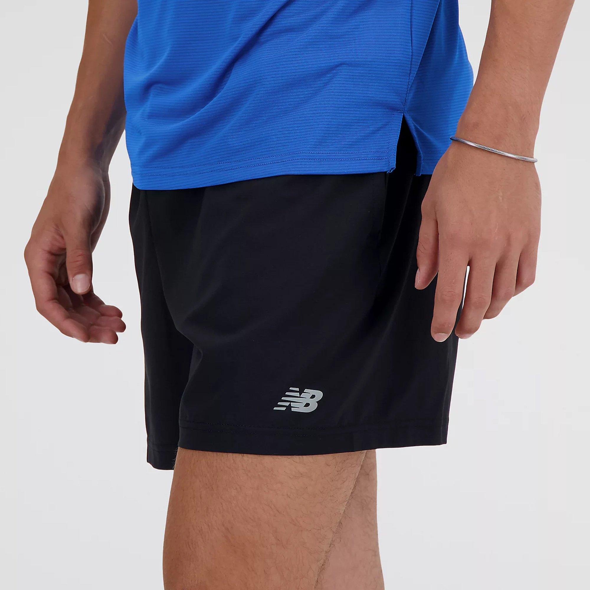 Black - New Balance - NB Sport Ess Short 5 Sn99 - 4