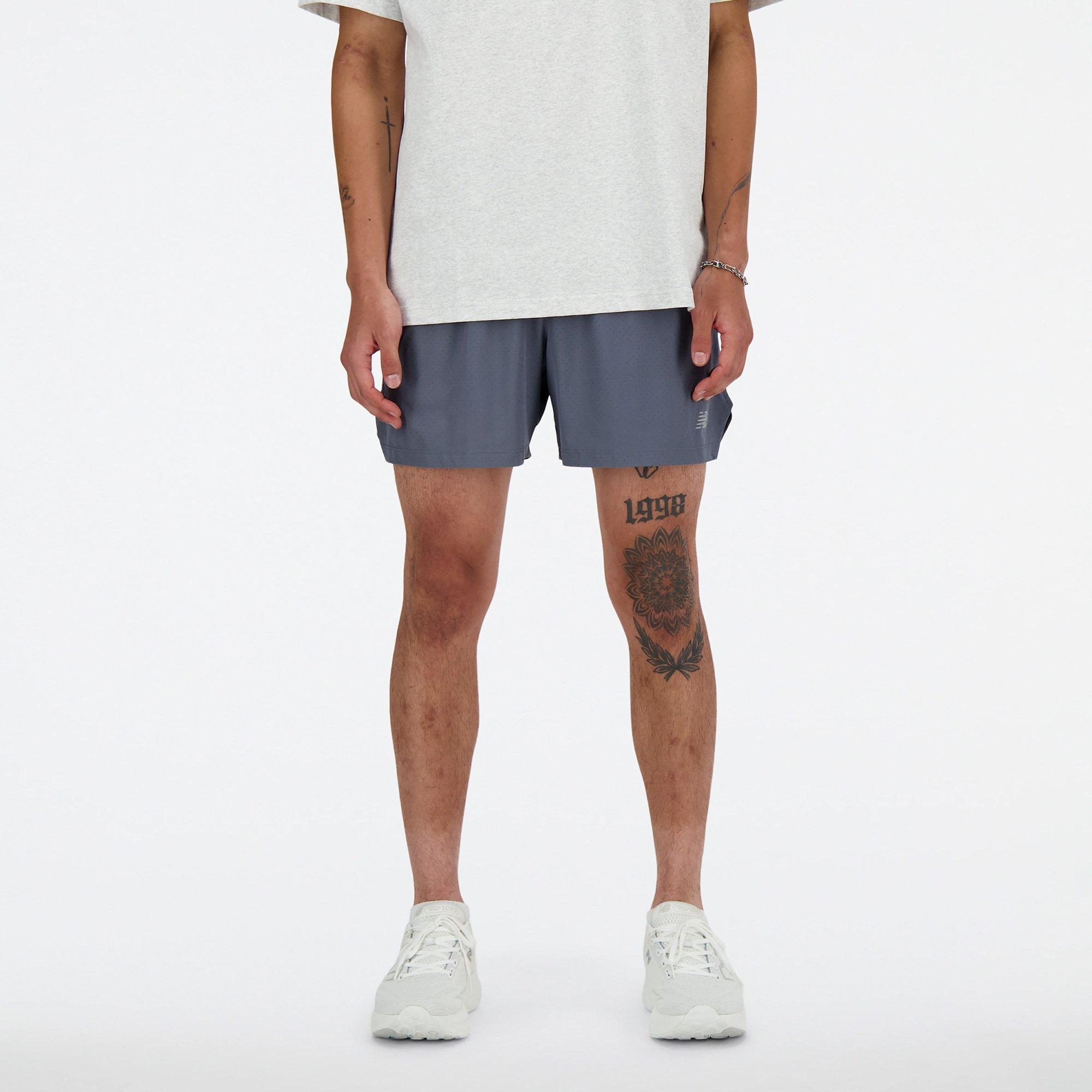 Grey - New Balance - NB RC Short 5in Sn99 - 1