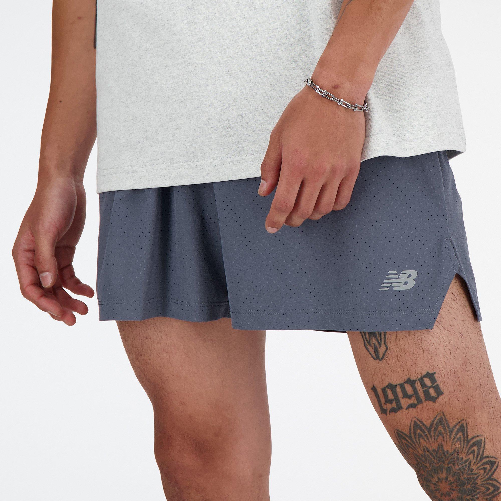 Grey - New Balance - NB RC Short 5in Sn99 - 4
