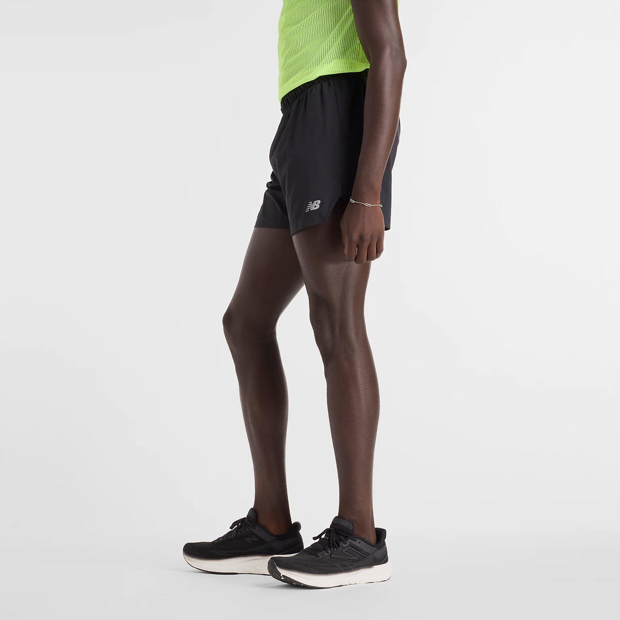 Black - New Balance - Men's RC 5" Reflective Running Shorts - 3
