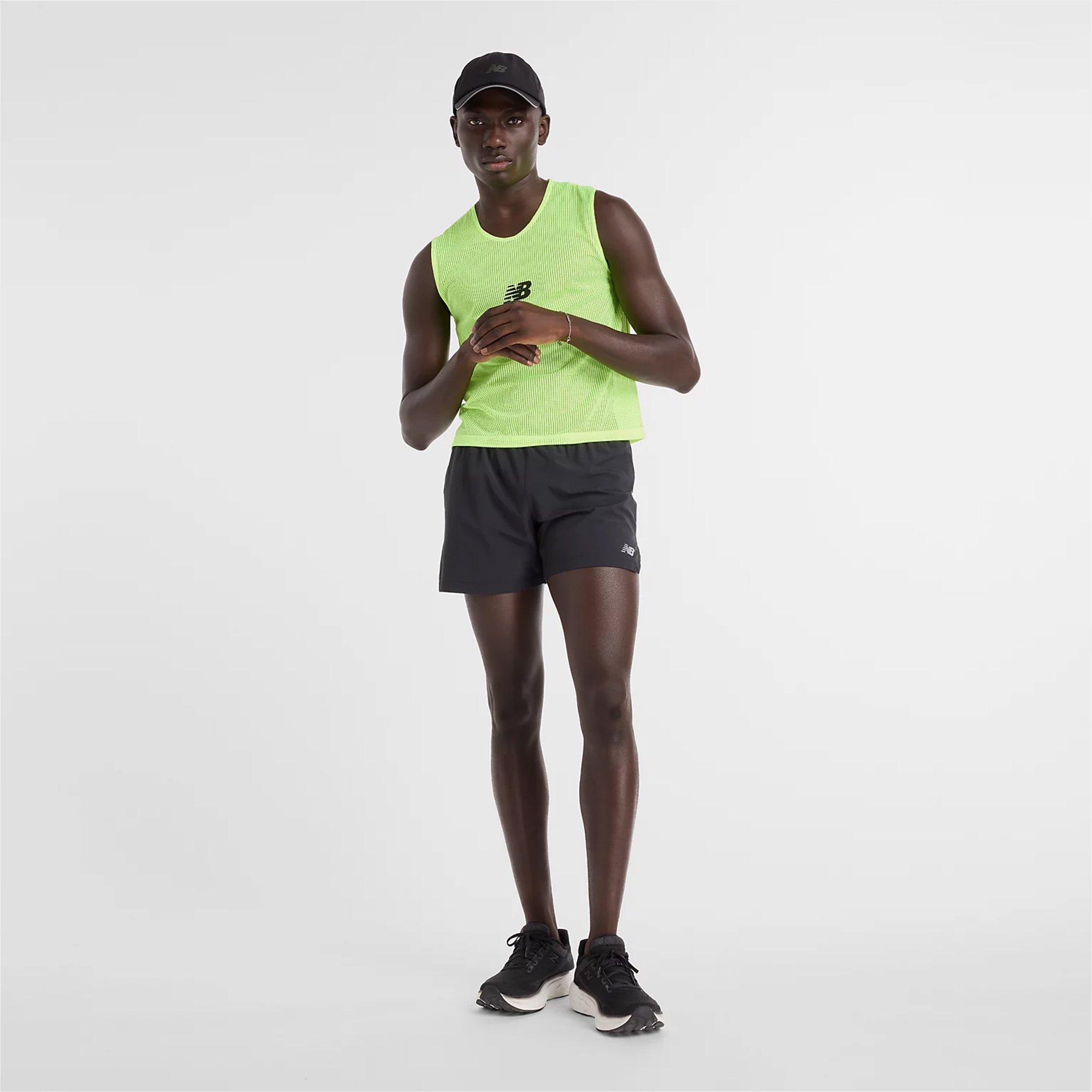 Black - New Balance - Men's RC 5" Reflective Running Shorts - 4