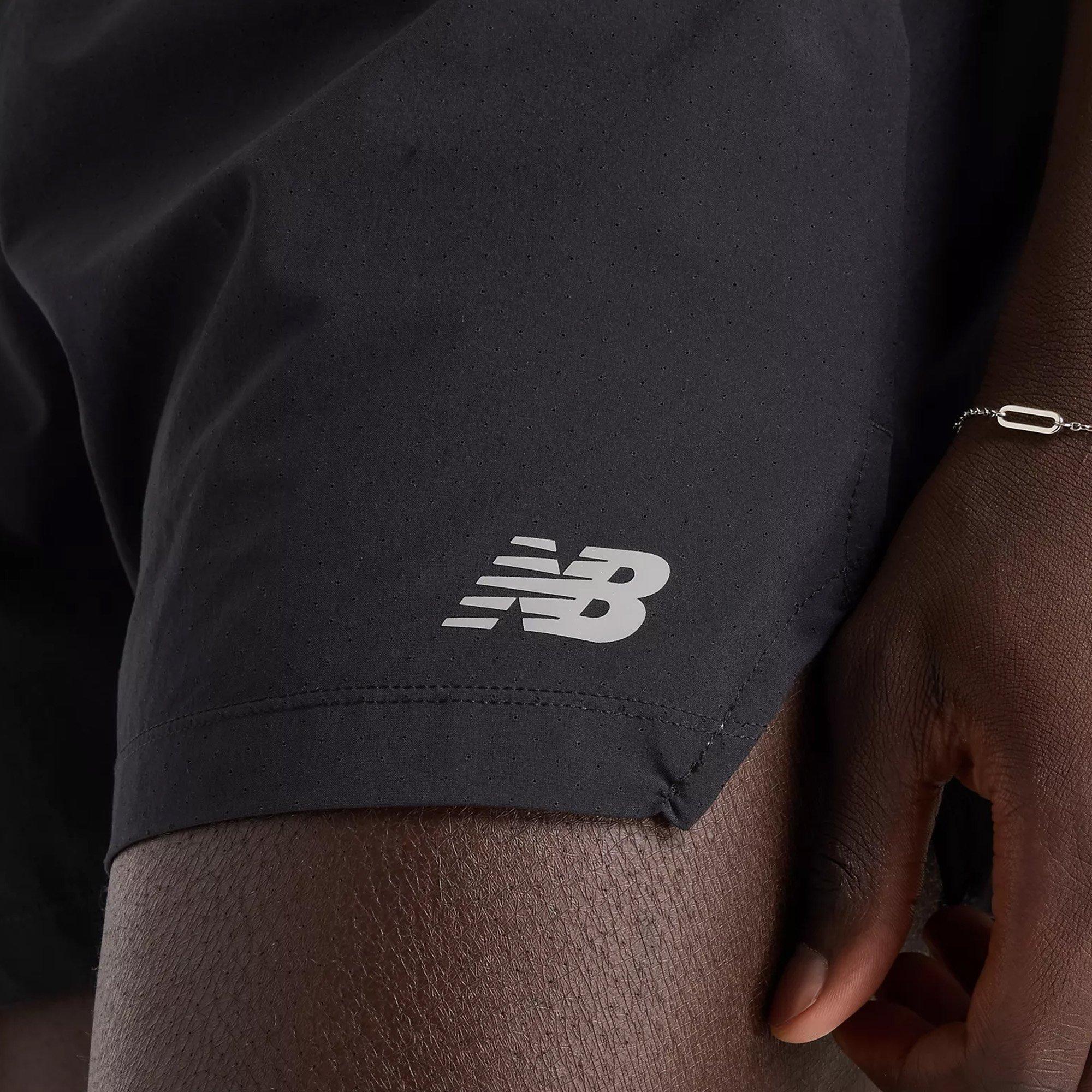 Black - New Balance - Men's RC 5" Reflective Running Shorts - 5