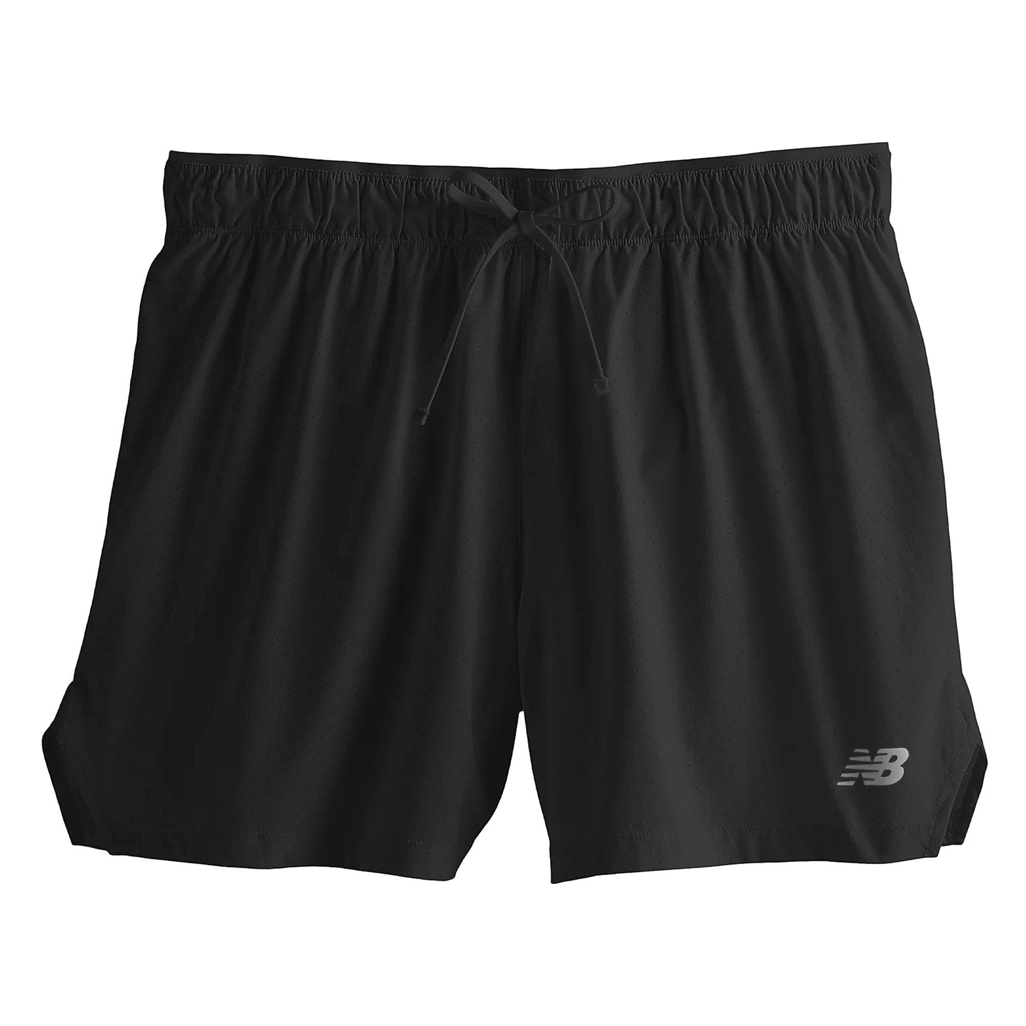 Black - New Balance - Men's RC 5" Reflective Running Shorts - 8